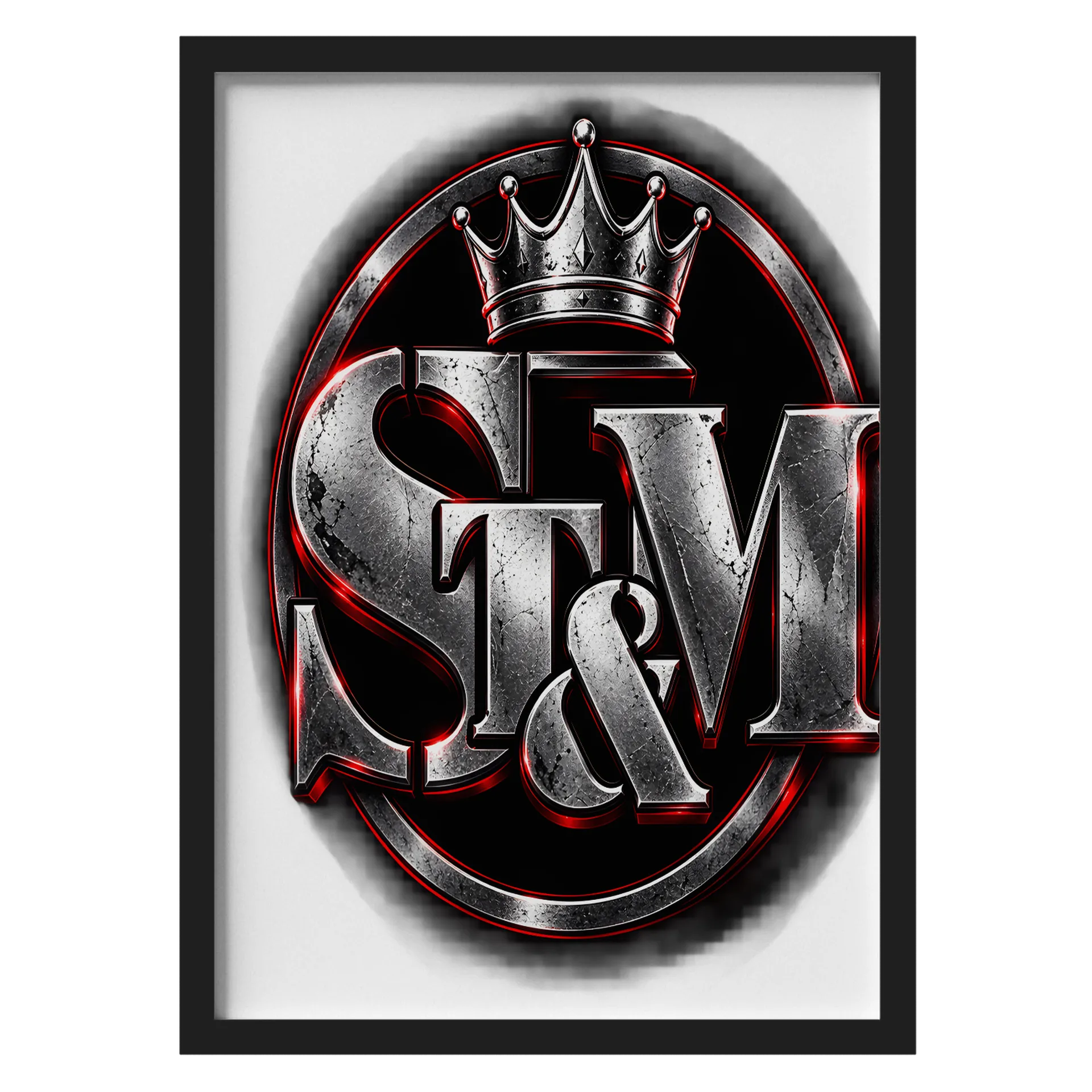 Quadro Logo Metal ST&M A3 de Stanley Money Team  — imagem 2 de 4
