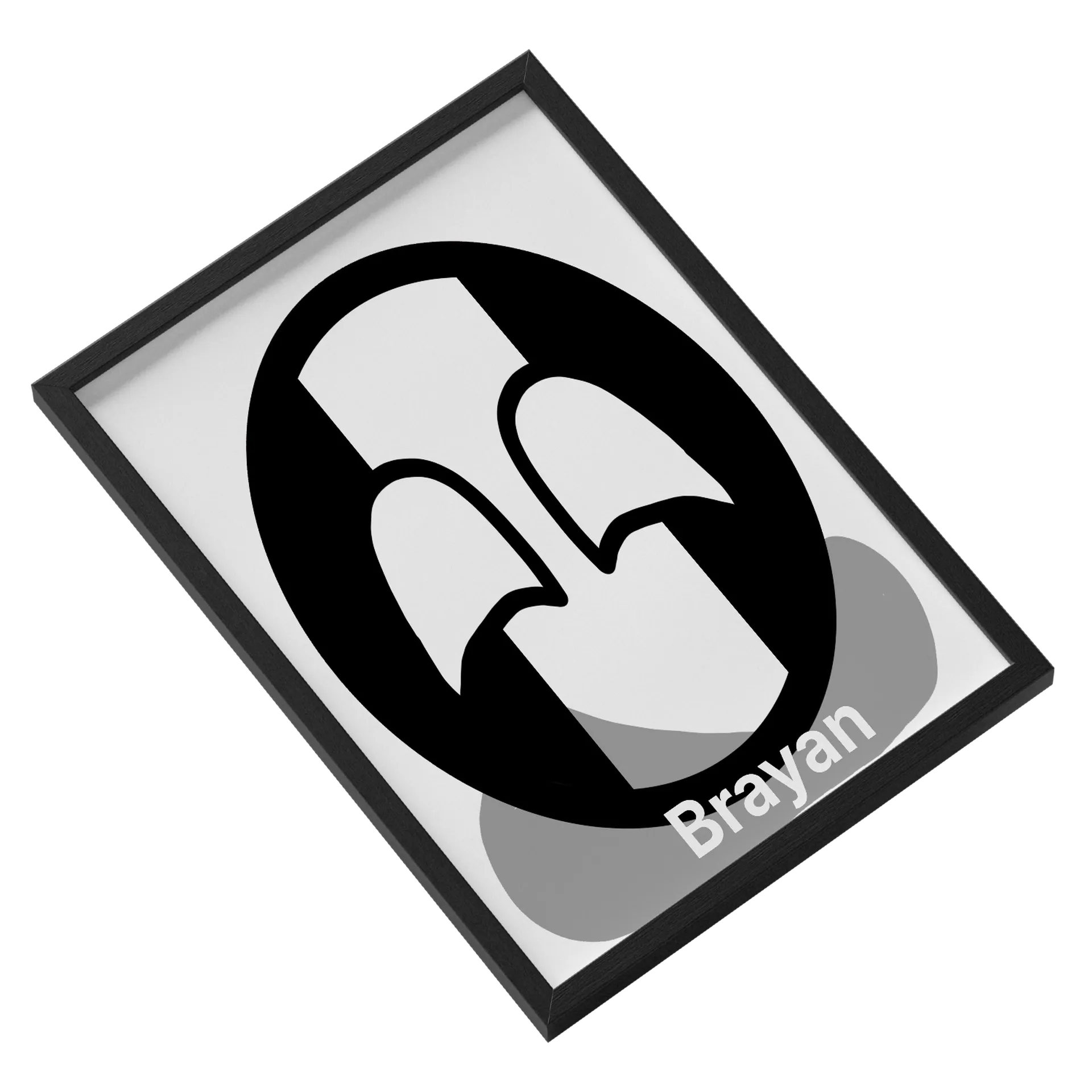 Quadro A3 personalizado do brayan de Brayan