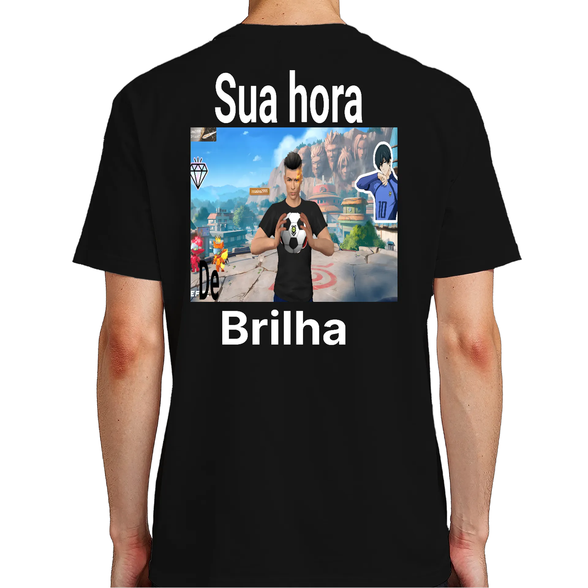 Camiseta Capitão Spider Gamer Ao Vivo 100% Algodão - Imagem 6