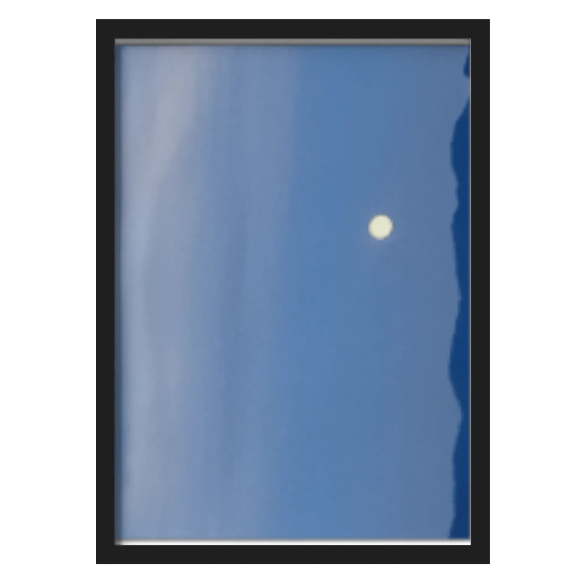 Quadro lindo decorativo,a bela lua no céu azul - Imagem 1