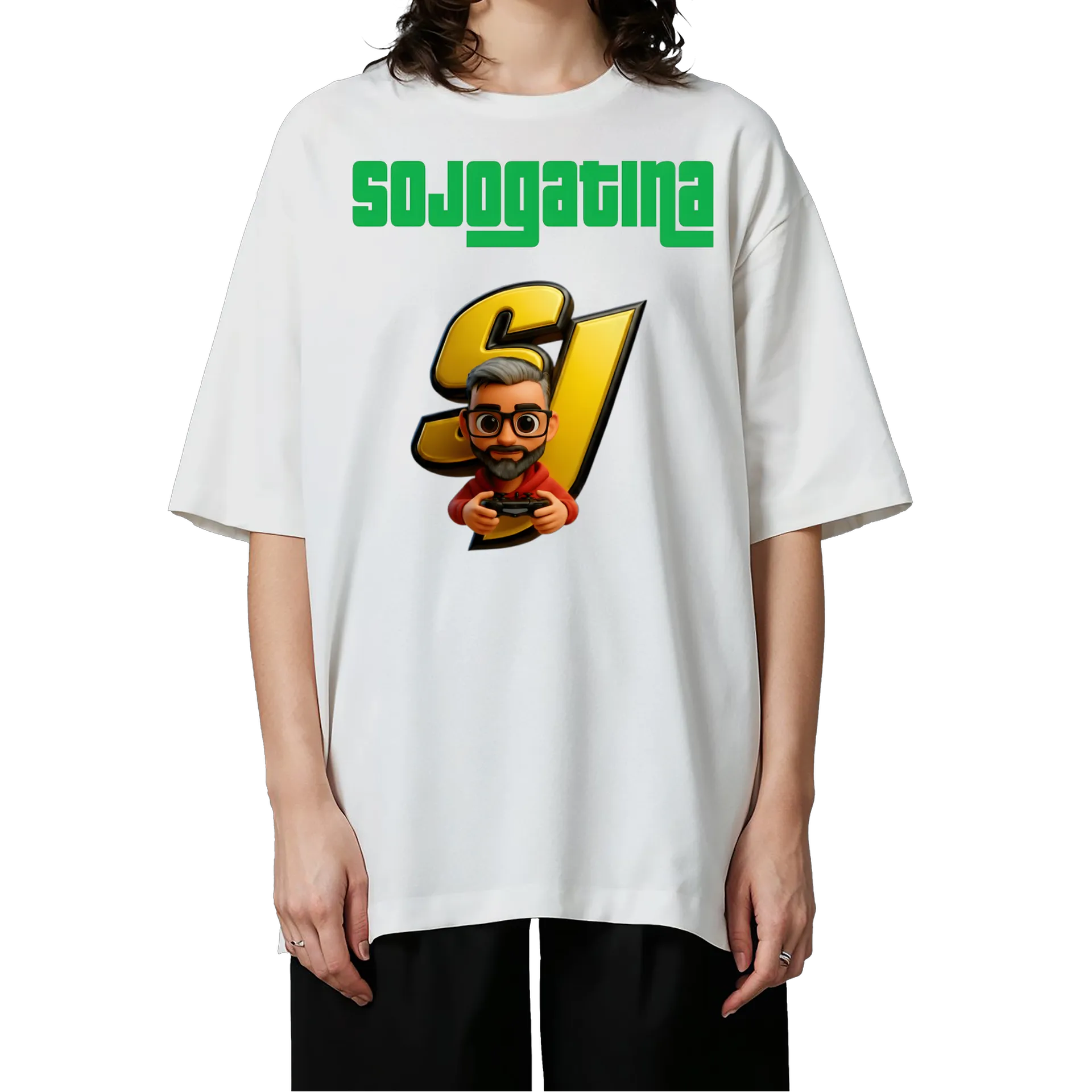 Camiseta Oversized de SoJogatina  — imagem 3 de 6