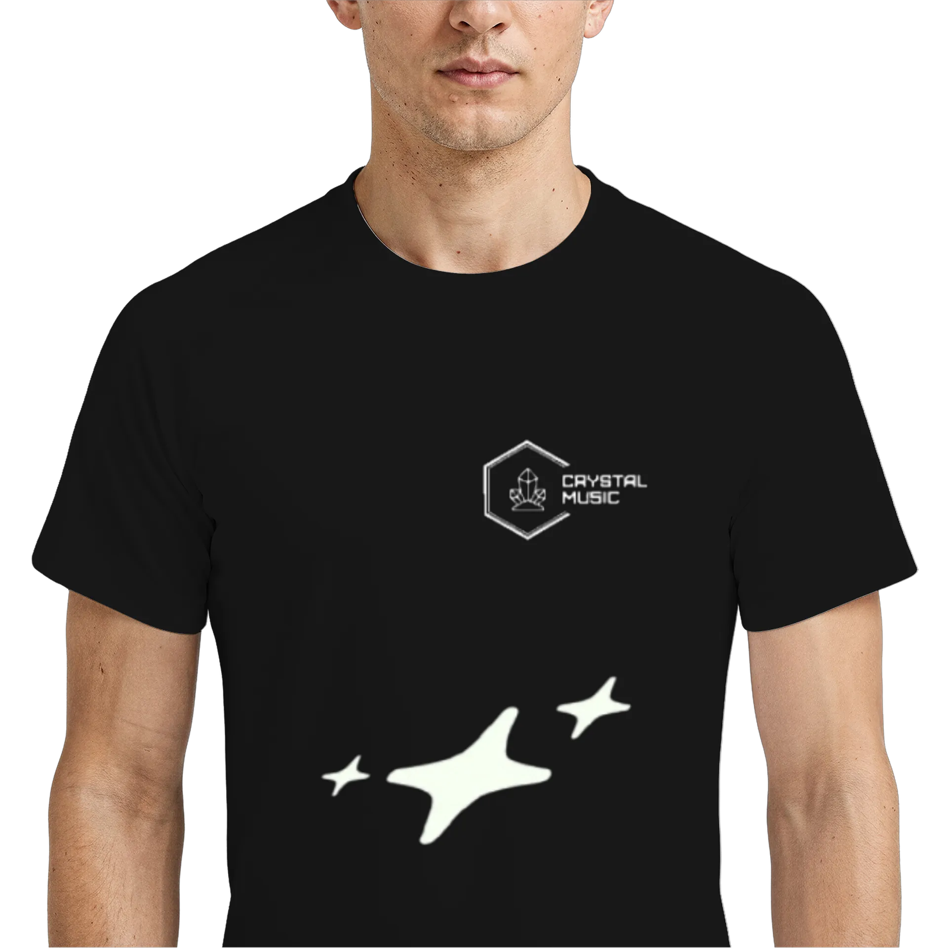 Camiseta CMB After Stars X Blessed *For Artists* - Preta - Imagem 4