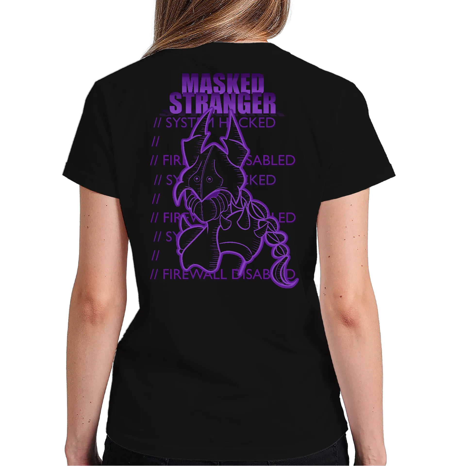 Camiseta Masked Stranger Grounded 2 - Imagem 6
