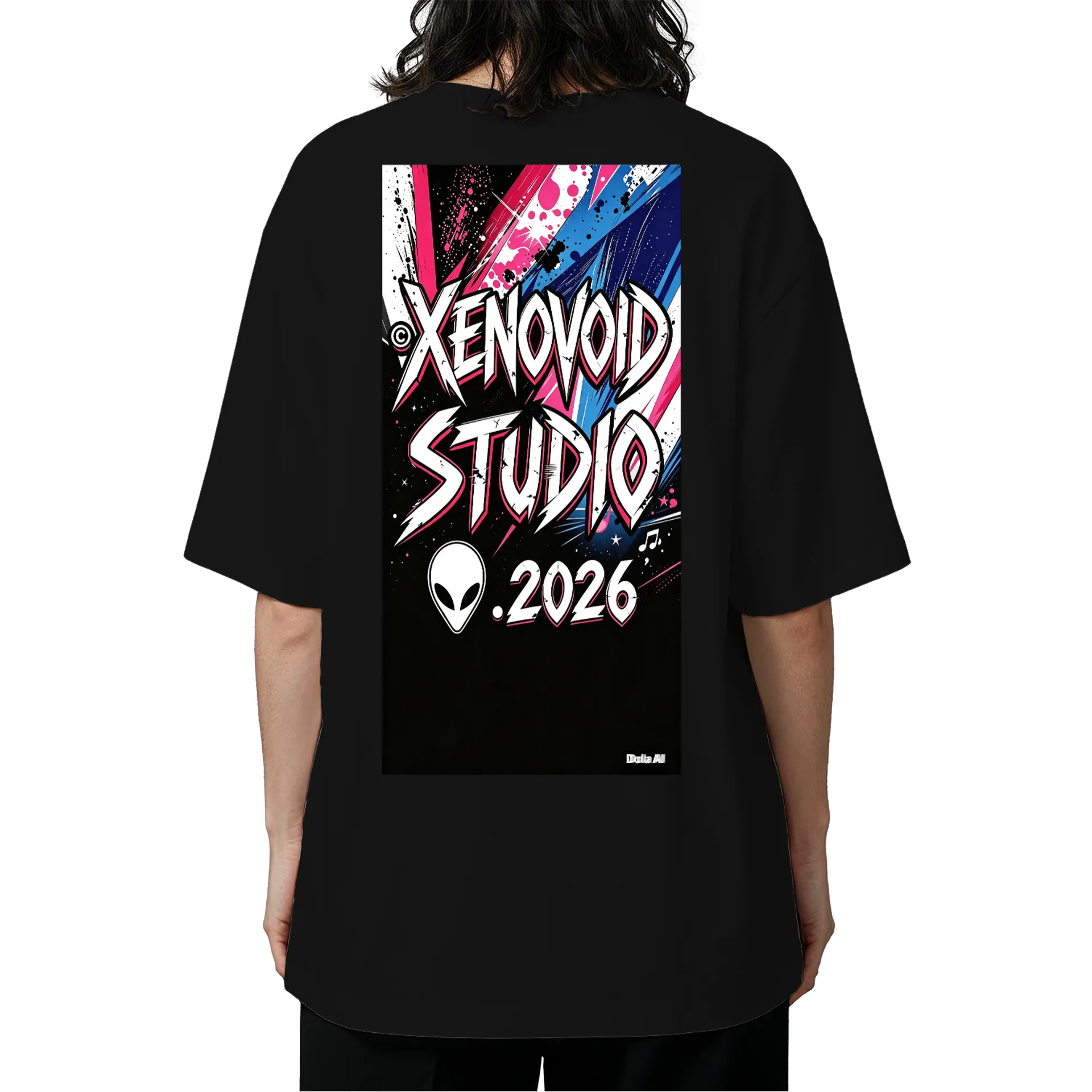 Camiseta Oversized White Lion 🎸🎵 - Imagem 5