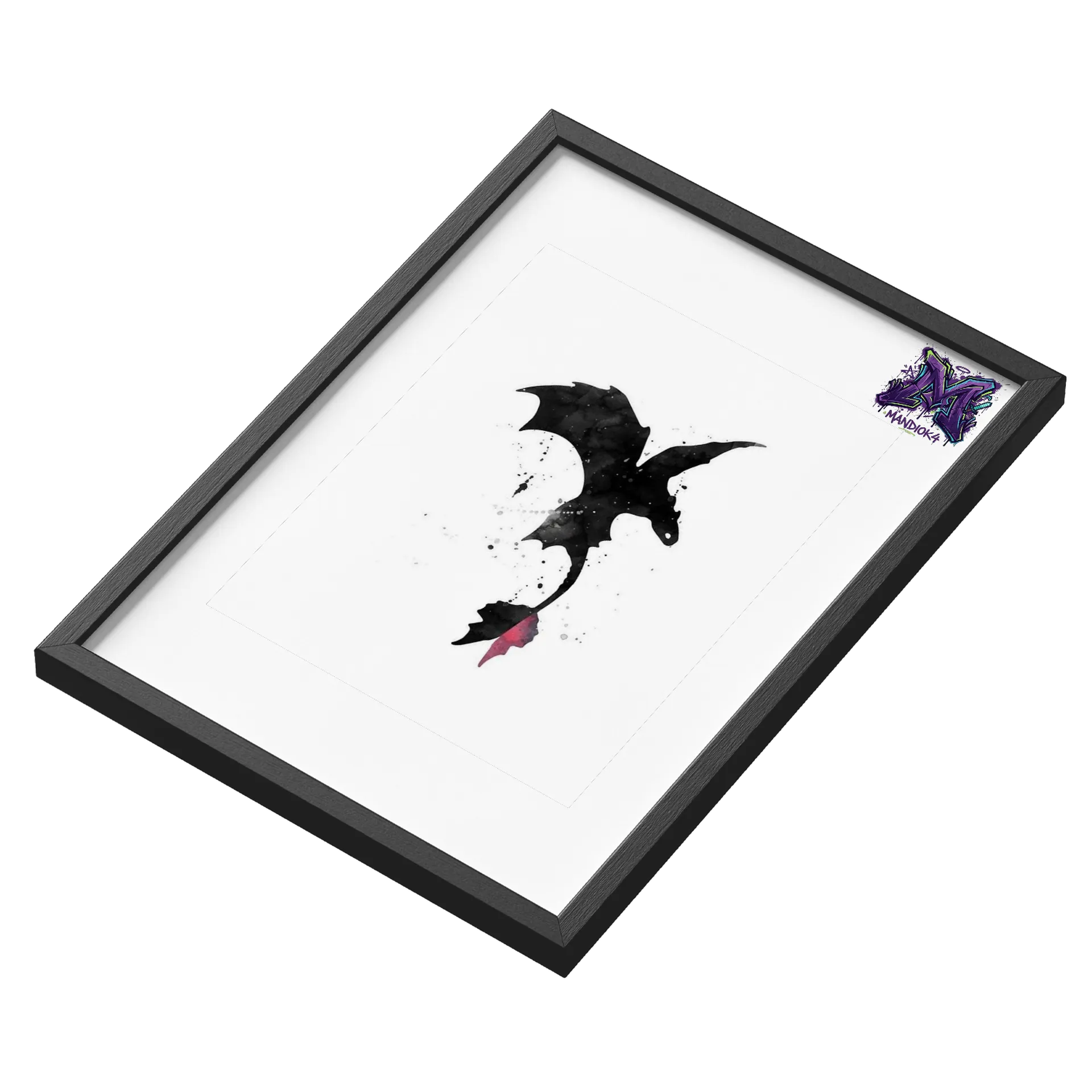 Quadro A3 personalizado Com Vidro - Imagem 3
