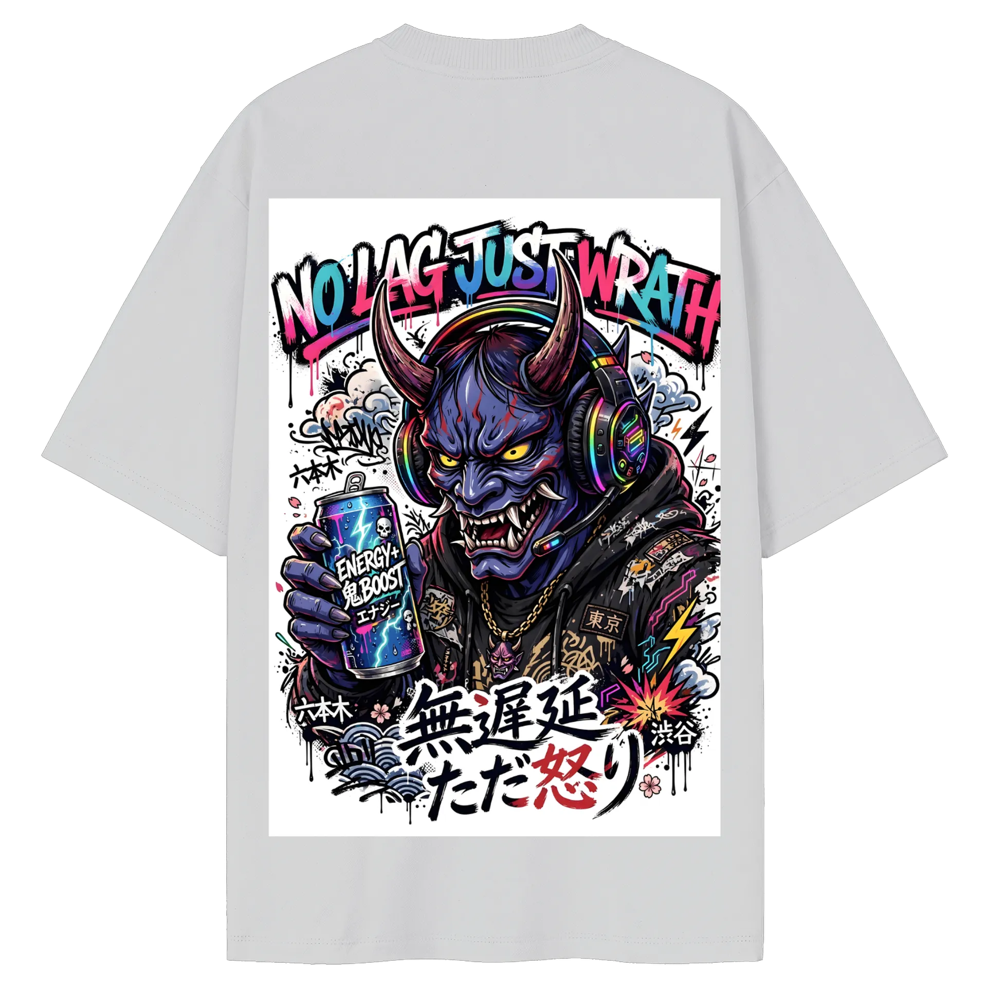 Camiseta Oversized no Lag just - Imagem 2