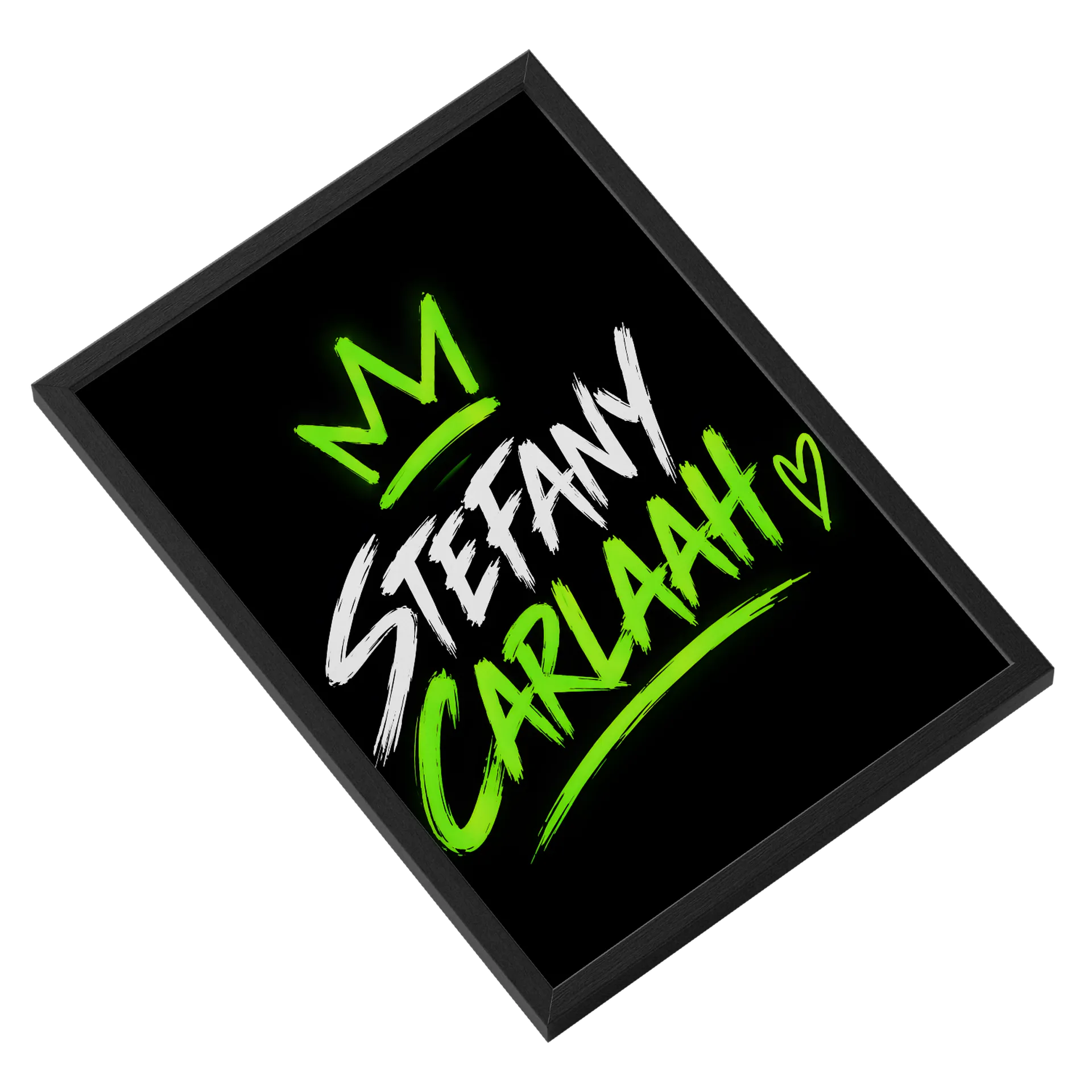 Quadro A3 personalizado Com Vidro de Stefany Carlaah  — imagem 2 de 3