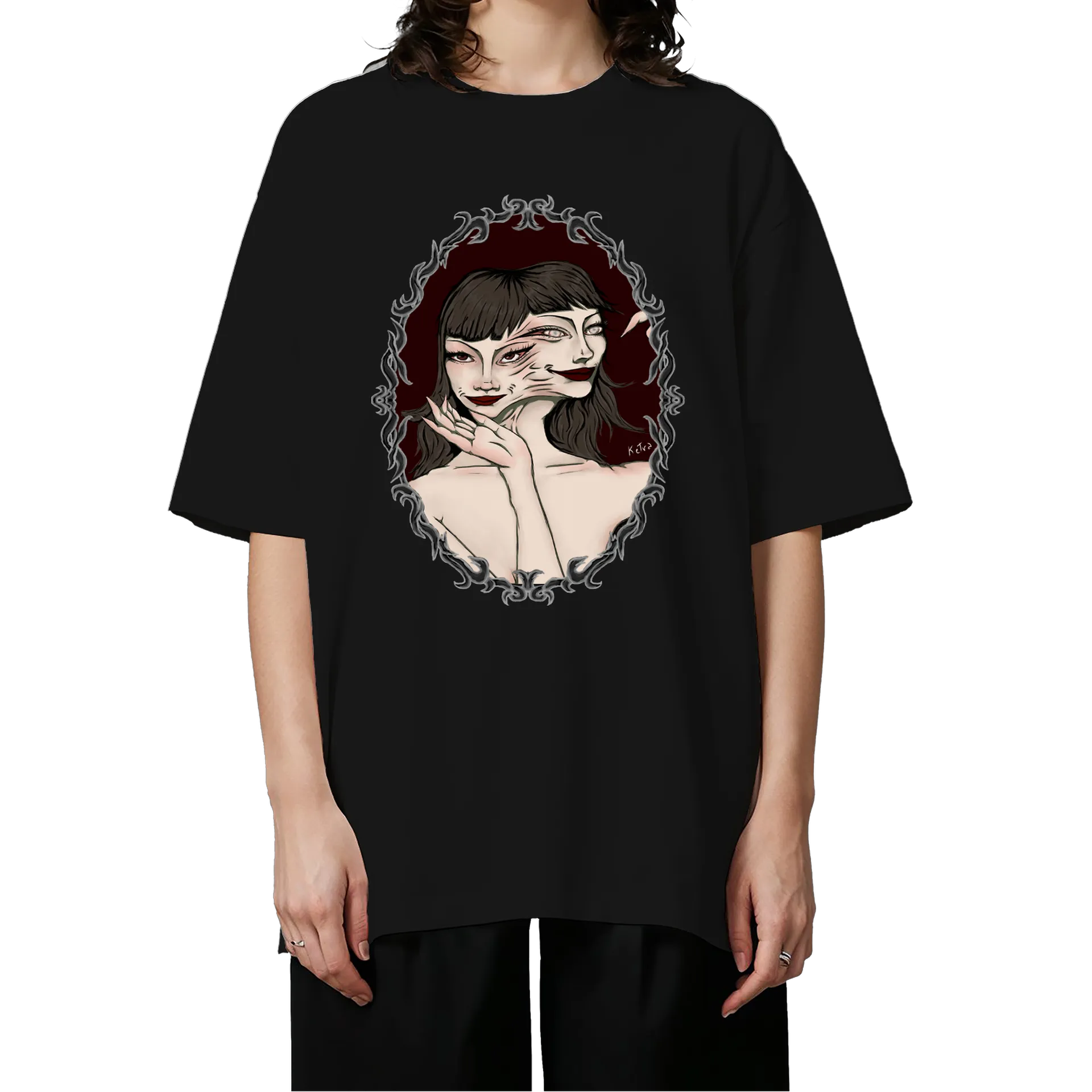 Camiseta Oversized Duas Faces Ketrita - Imagem 3