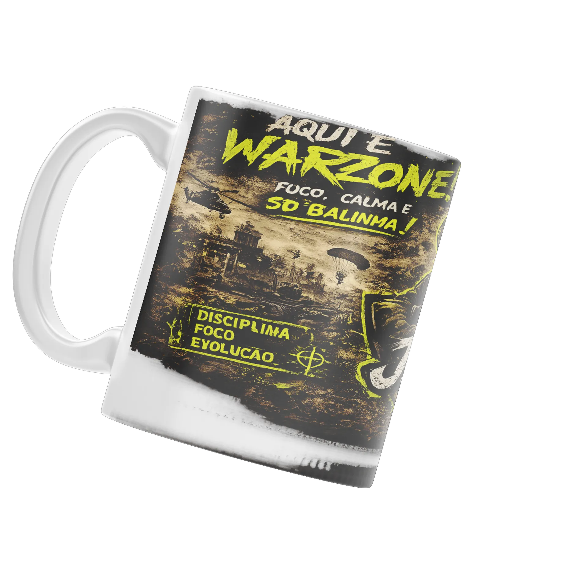 Caneca personalizada de JACARE FPS