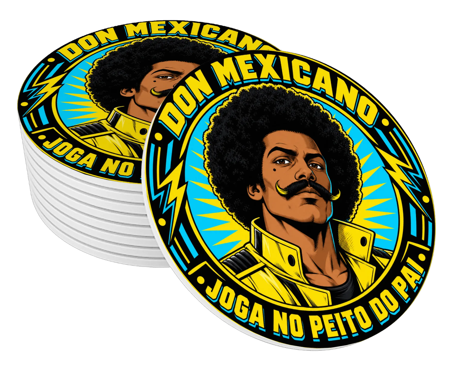 Porta-copos personalizado Don Mexicano - Imagem 1
