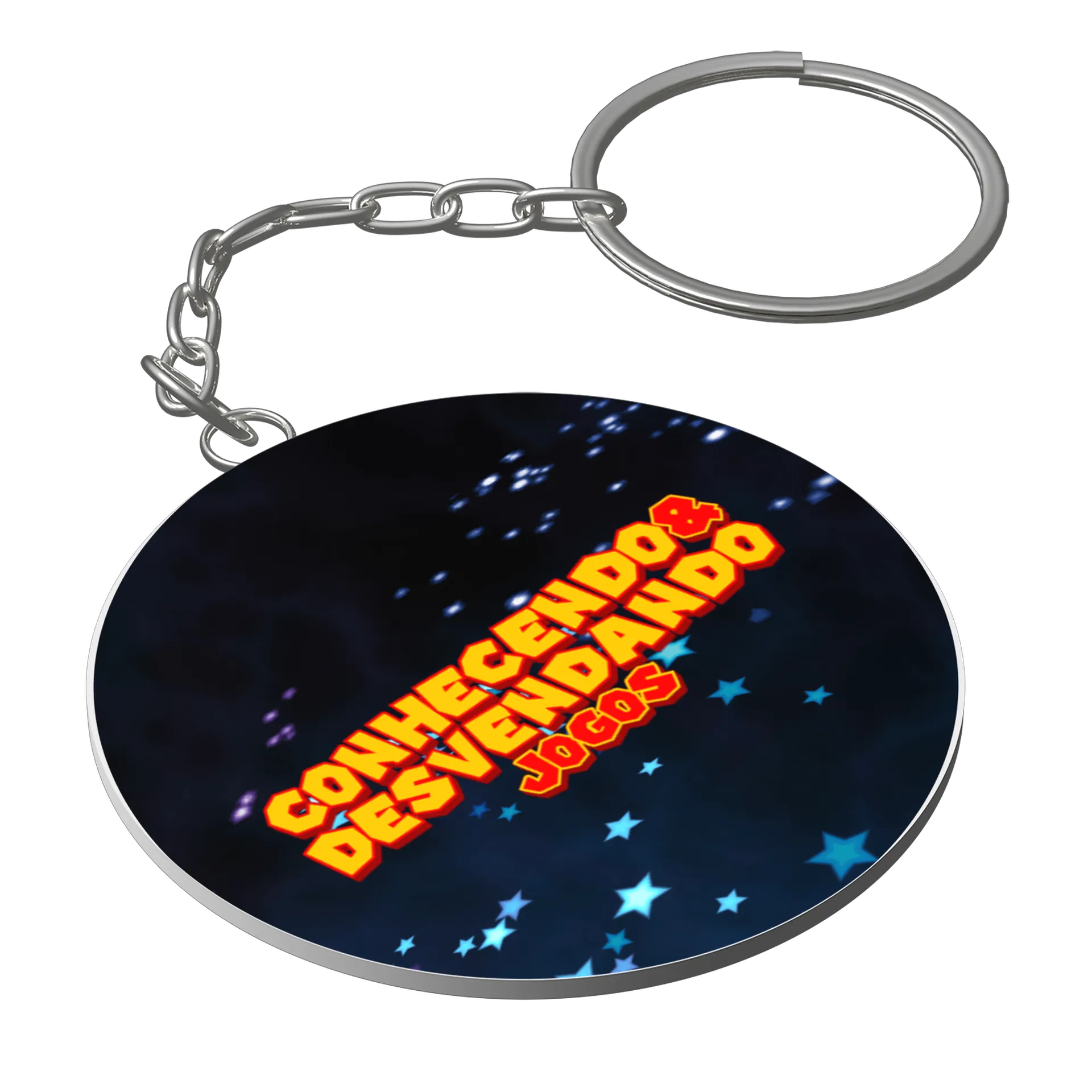 Chaveiro personalizado CeD Jogos - Imagem 1