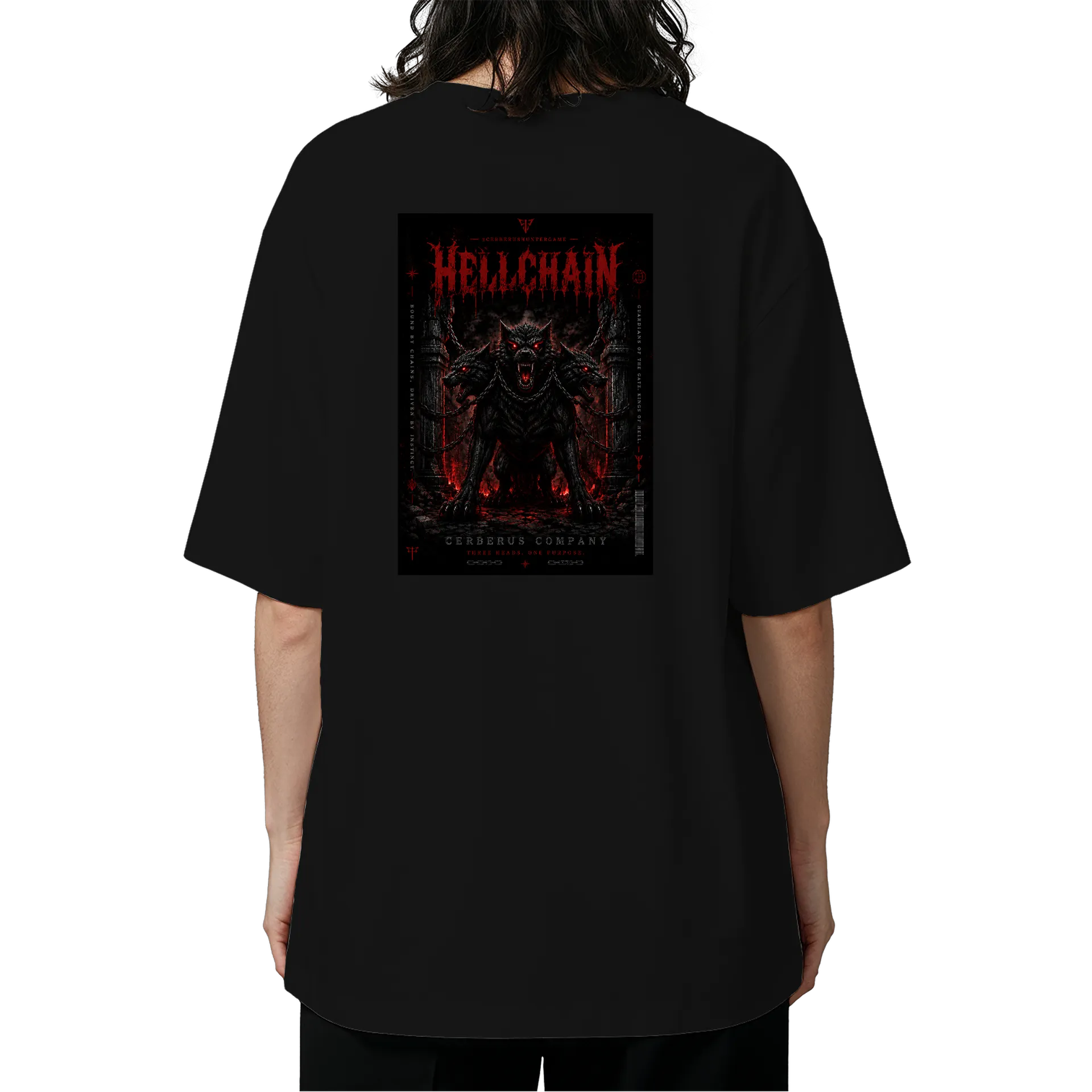 CERBERUS Oversized | HELLCHAIN - Imagem 5
