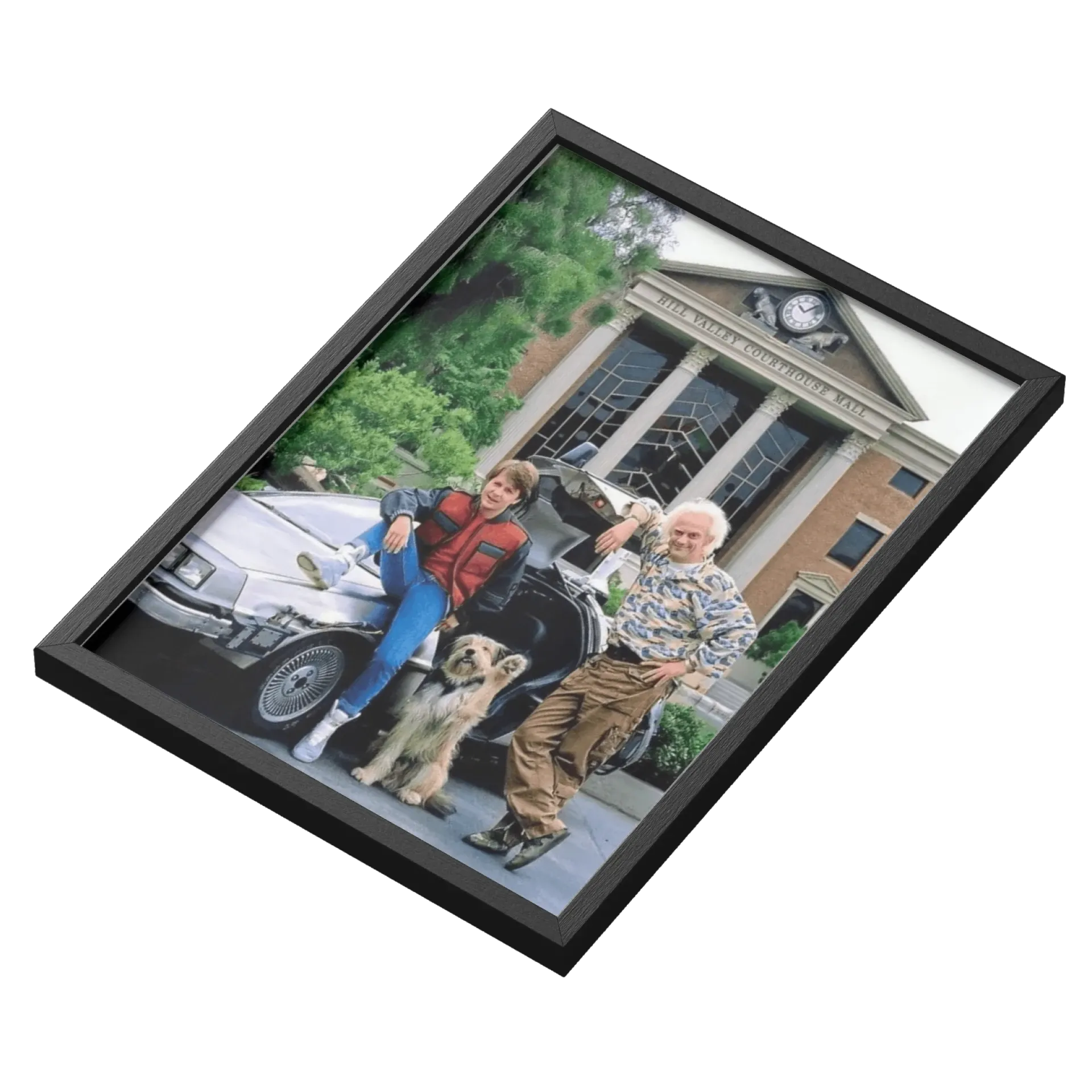 Quadro dos personagens do filme de volta para o futuro  - Imagem 3