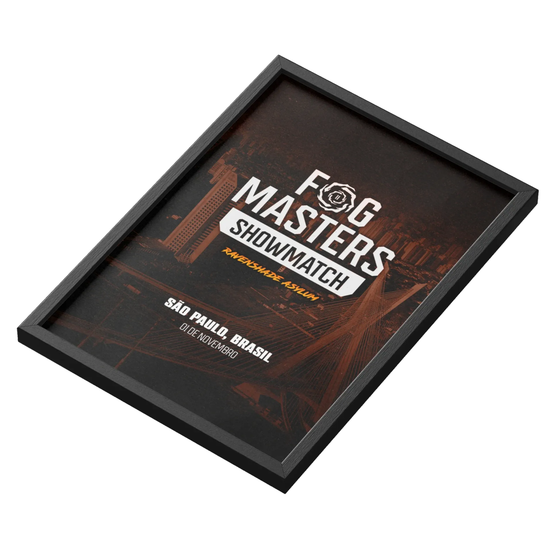 Pôster Fog Masters Showmatch Tamanho A3 - Imagem 3