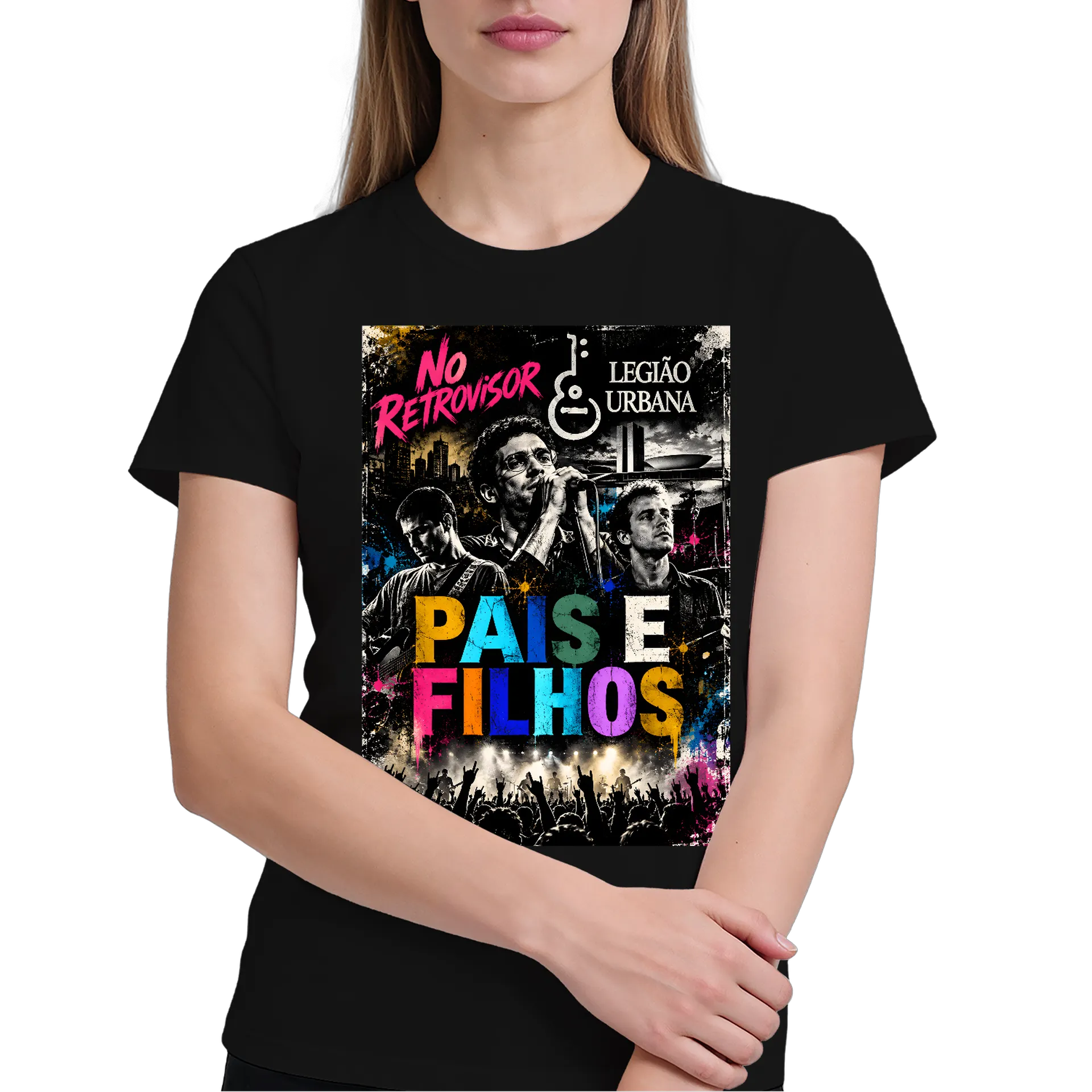 Camiseta Pais e Filhos Legião Urbana - Imagem 3