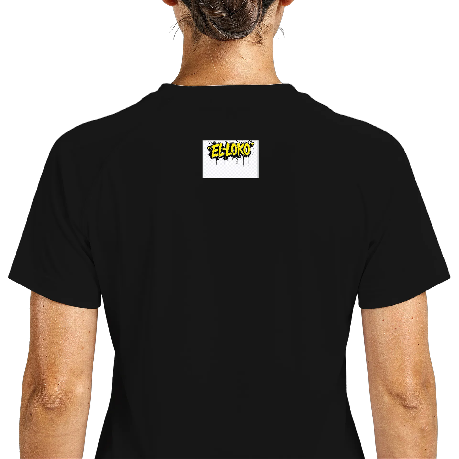 Camiseta Dry Fit Graffiti Letra Amarela Respirável - Imagem 4