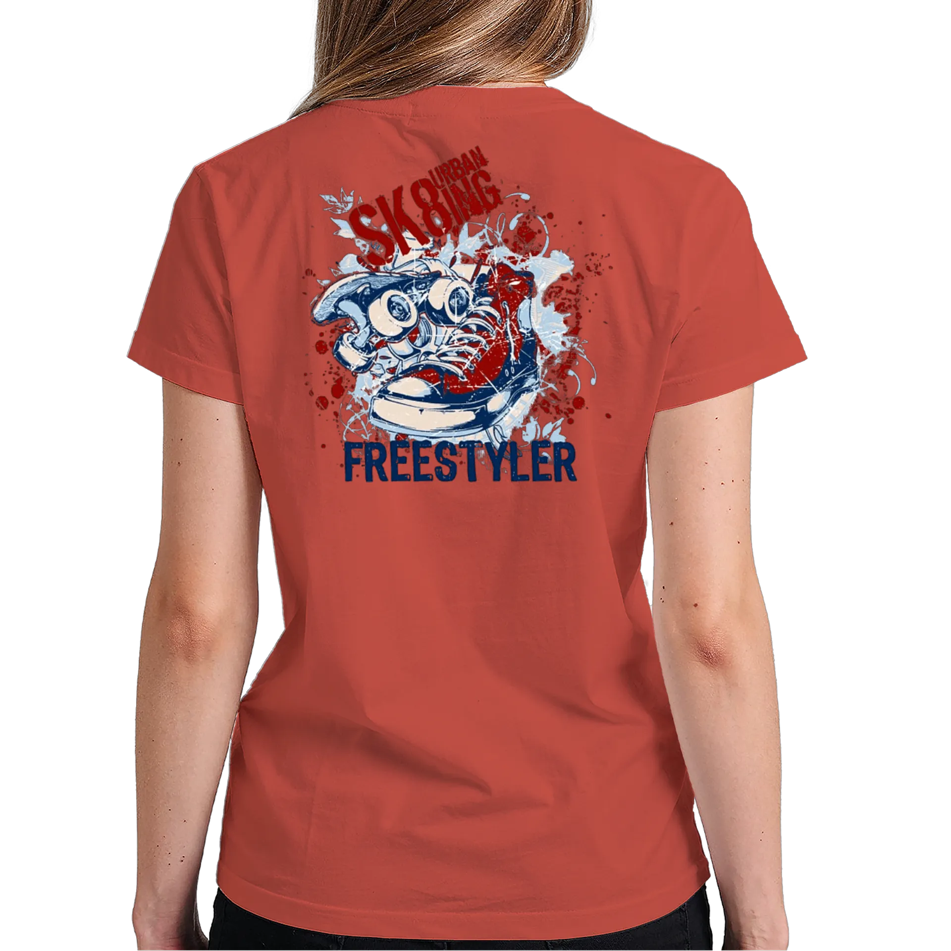 Camiseta Estampa Patins Freestyler 100% Algodão - Imagem 6