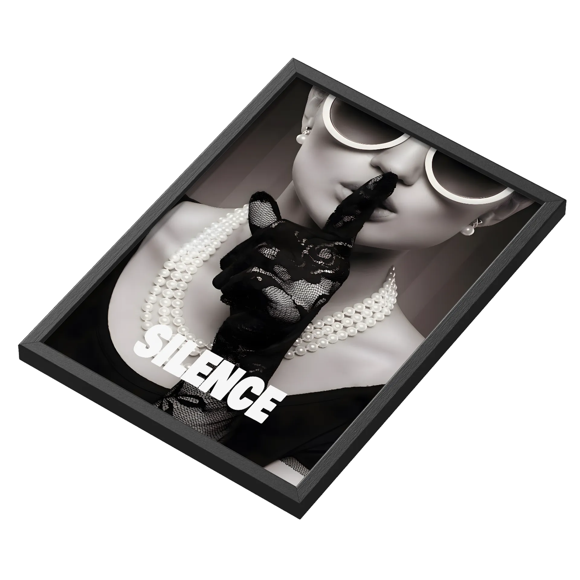 Quadro A3 personalizado Com Vidro SILENSE - Imagem 3