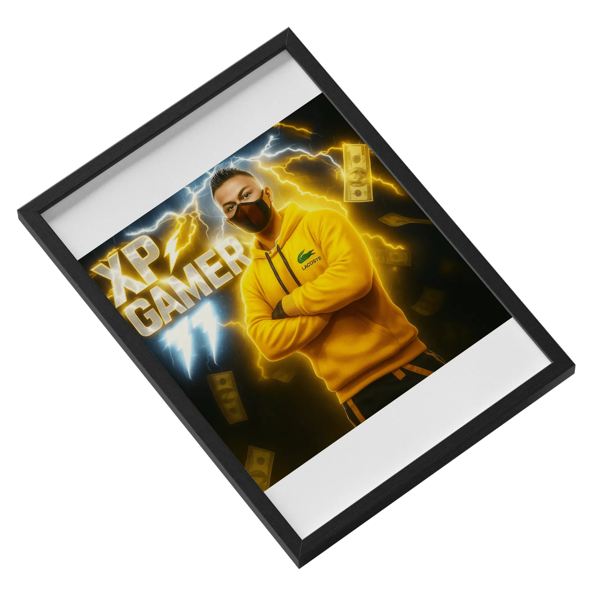 Quadro MDF com Vidro – XP_GAMER77 🎮🔥 de RICHARD