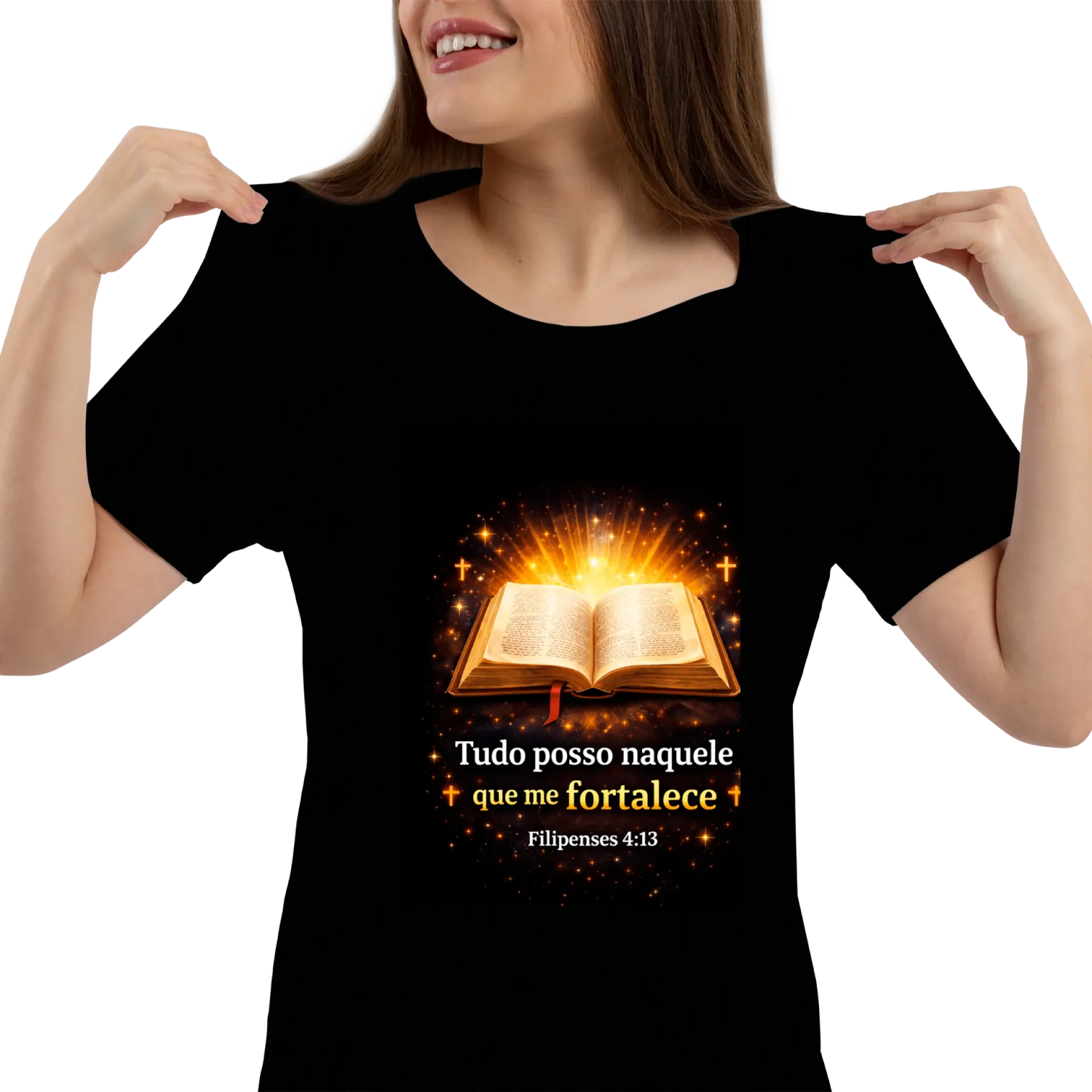 Camiseta  filipenses 4:13 de David