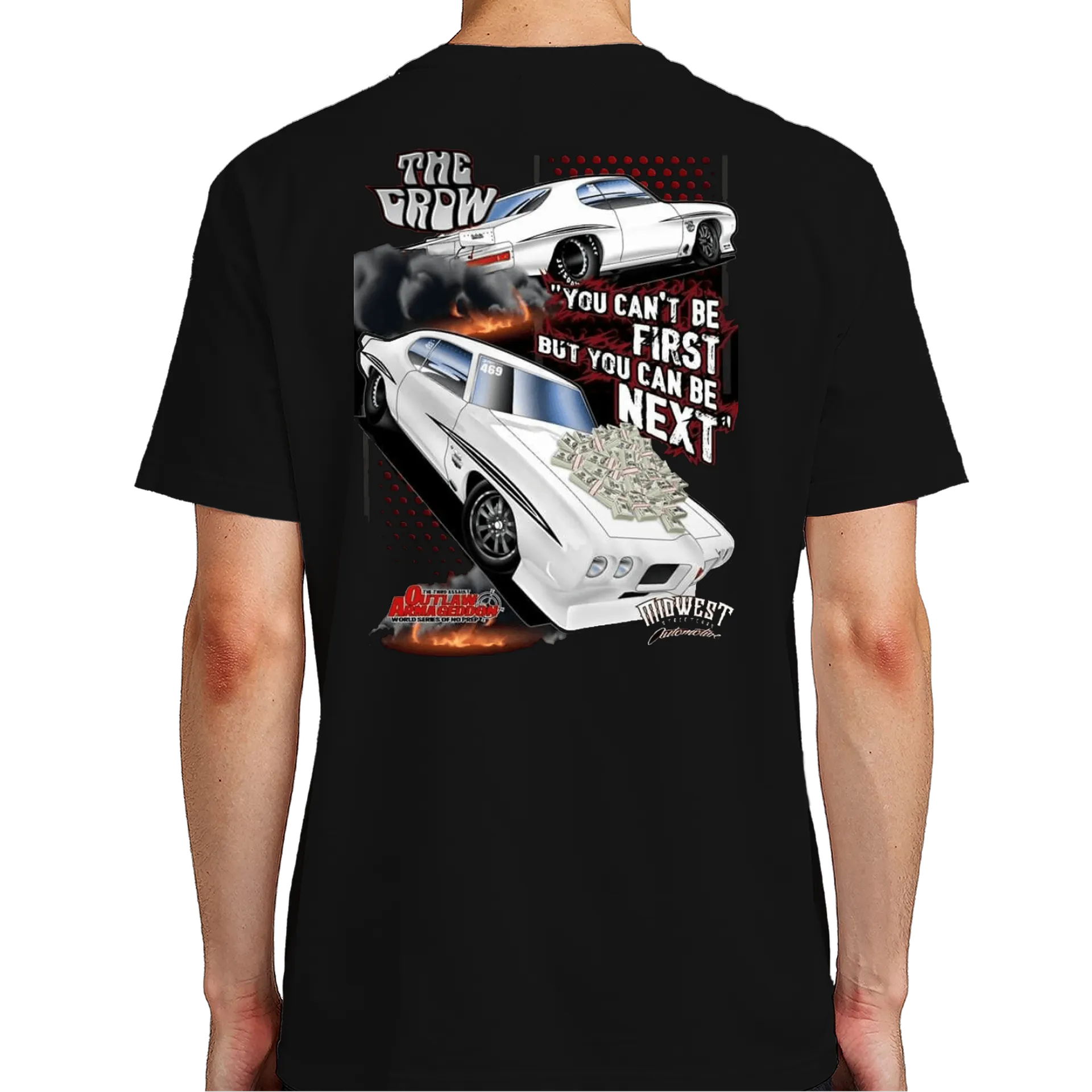 Camiseta 405 Street Outlaws The Crow 100% algodão - Imagem 7