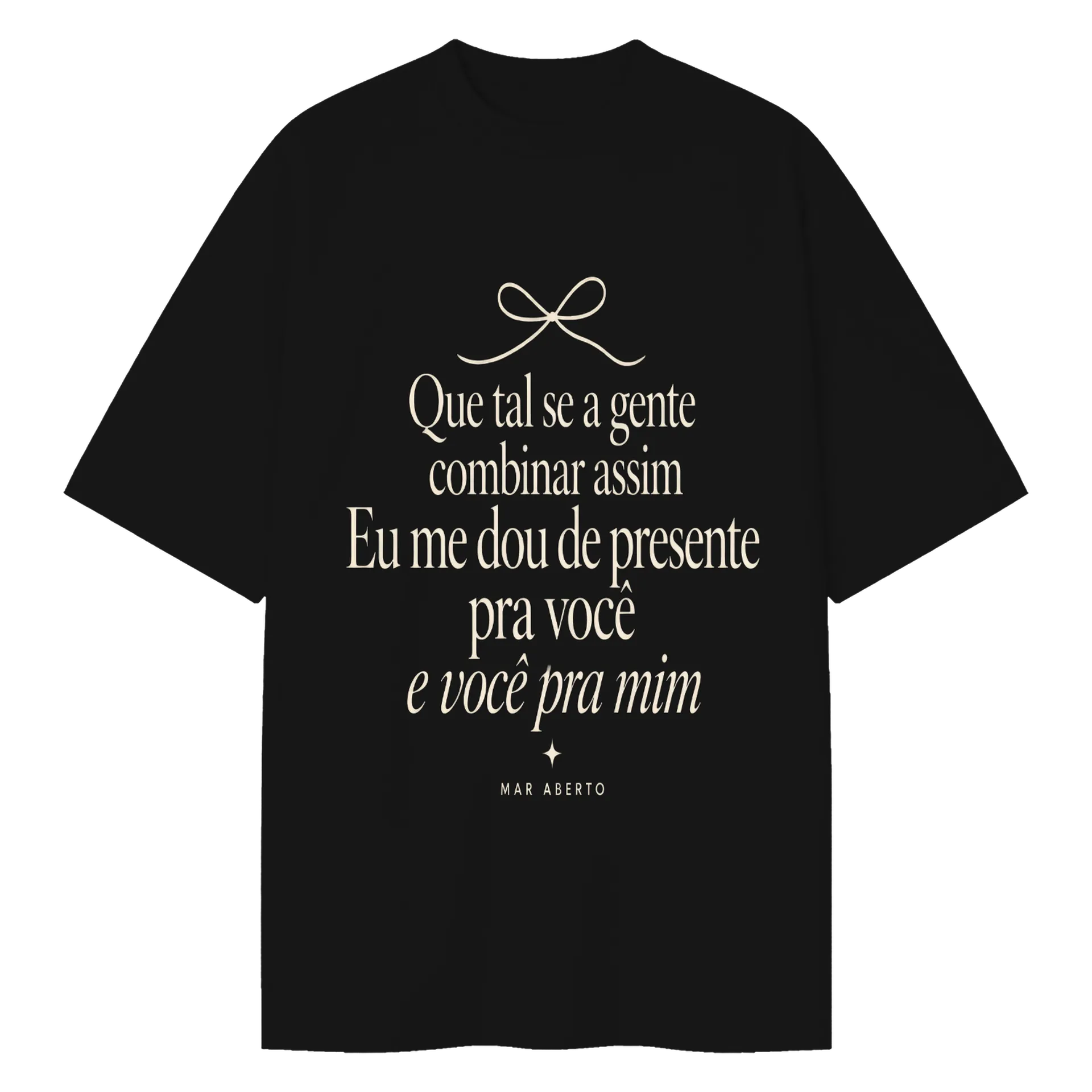 Camiseta Oversized MAR ABERTO - Imagem 1