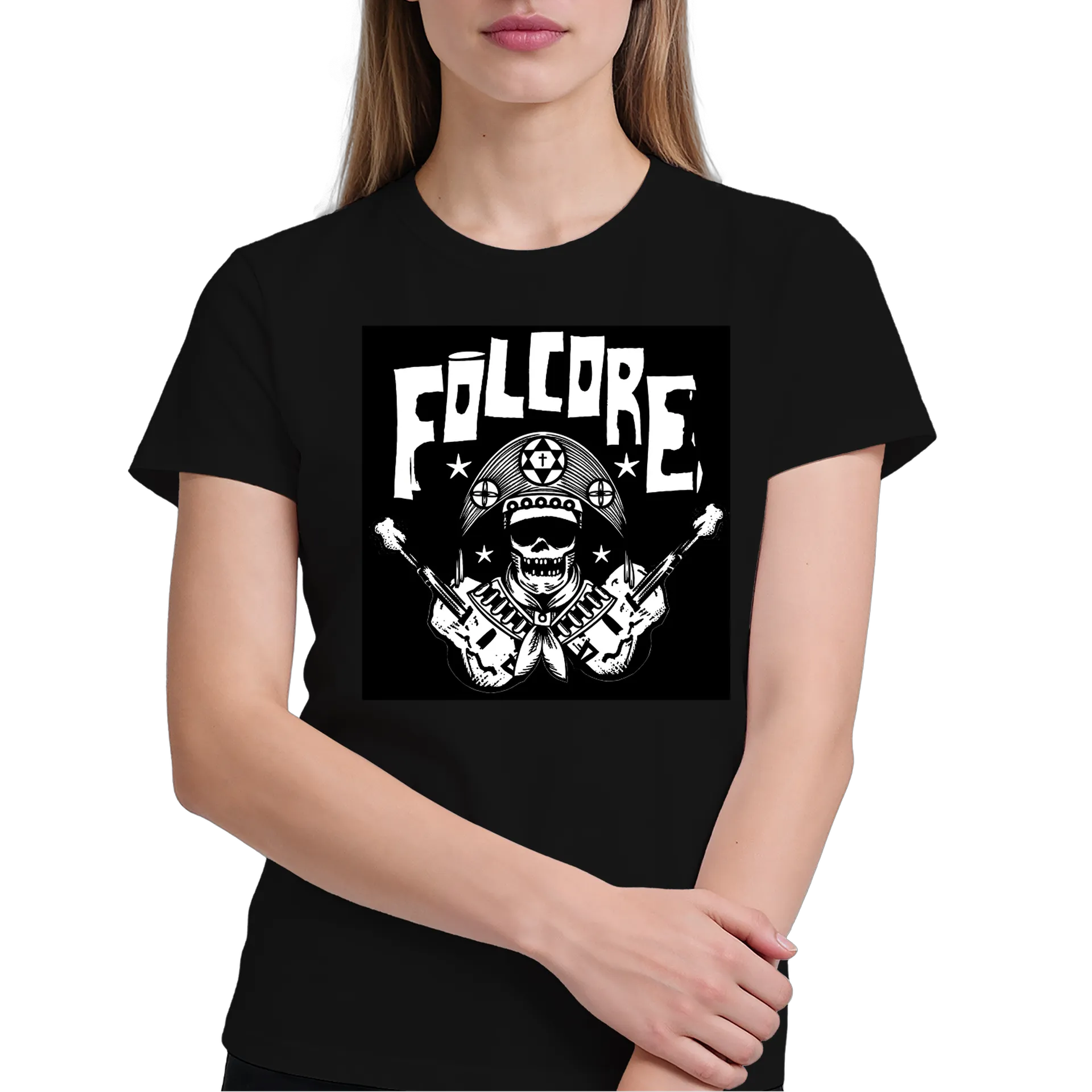 Camiseta Folcore logo de loja do Franklin — imagem 3 de 6
