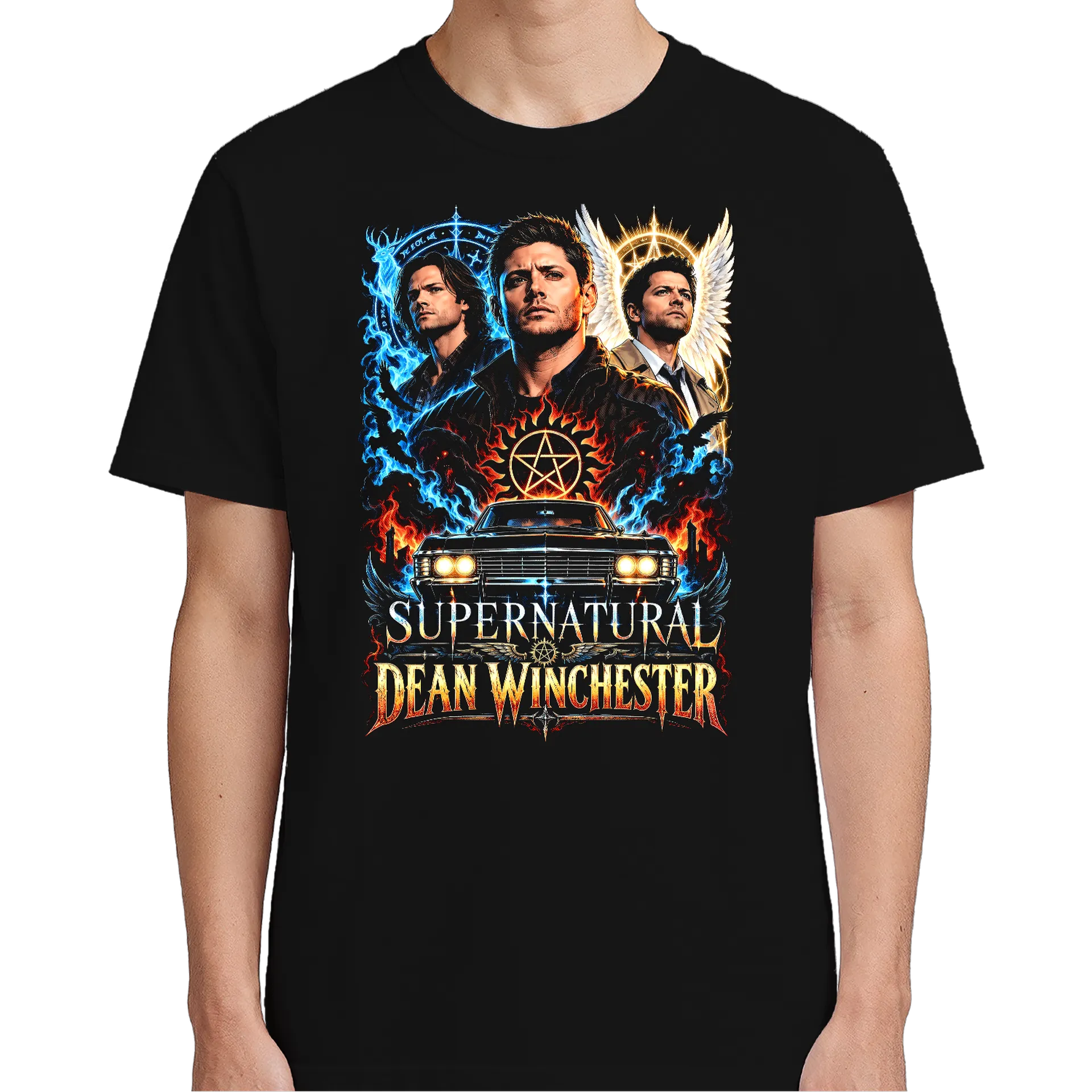 Camiseta personalizada Dean Winchester Supernatural Premium - Imagem 4