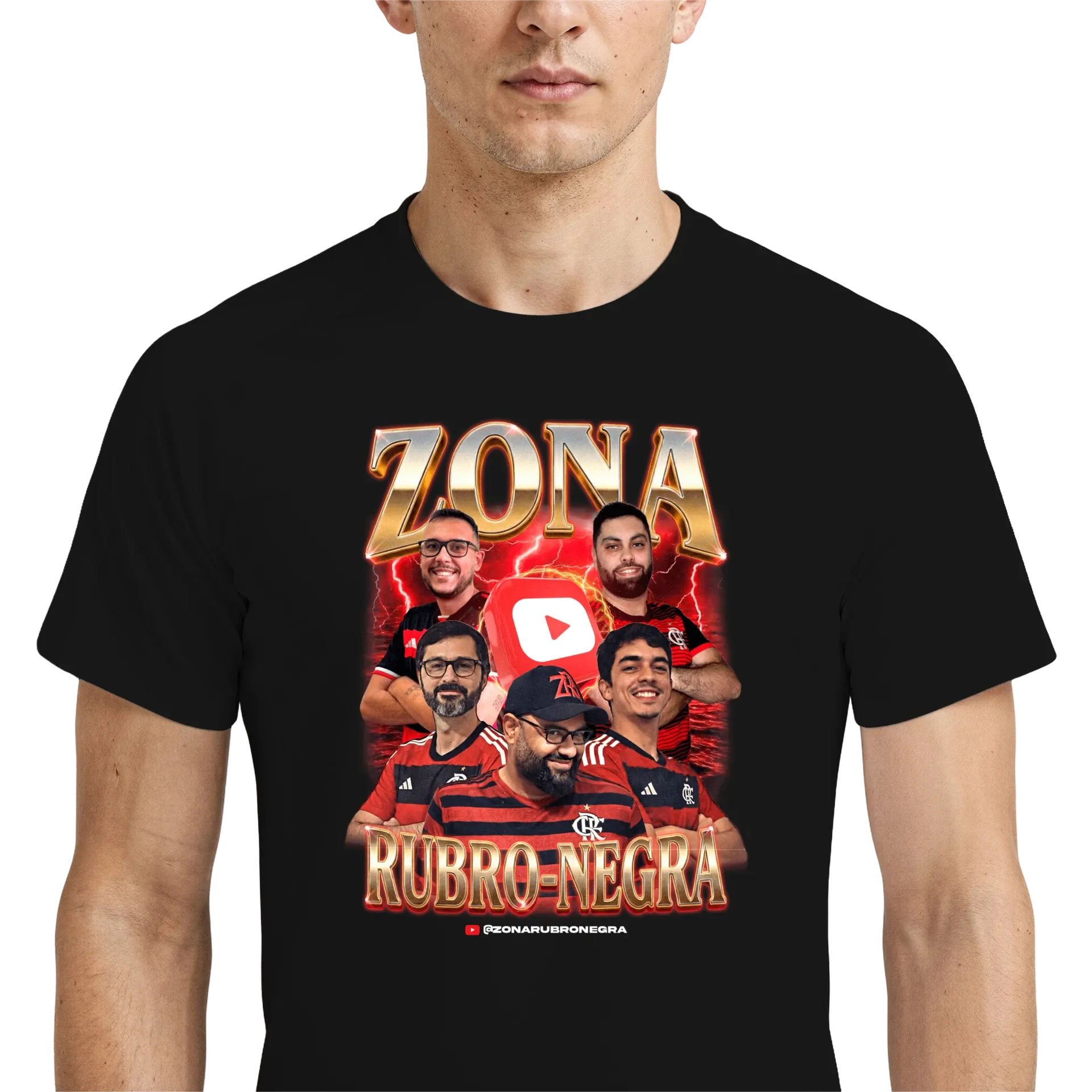 Camiseta DryFit Elenco Zona Rubro Negra - Imagem 4
