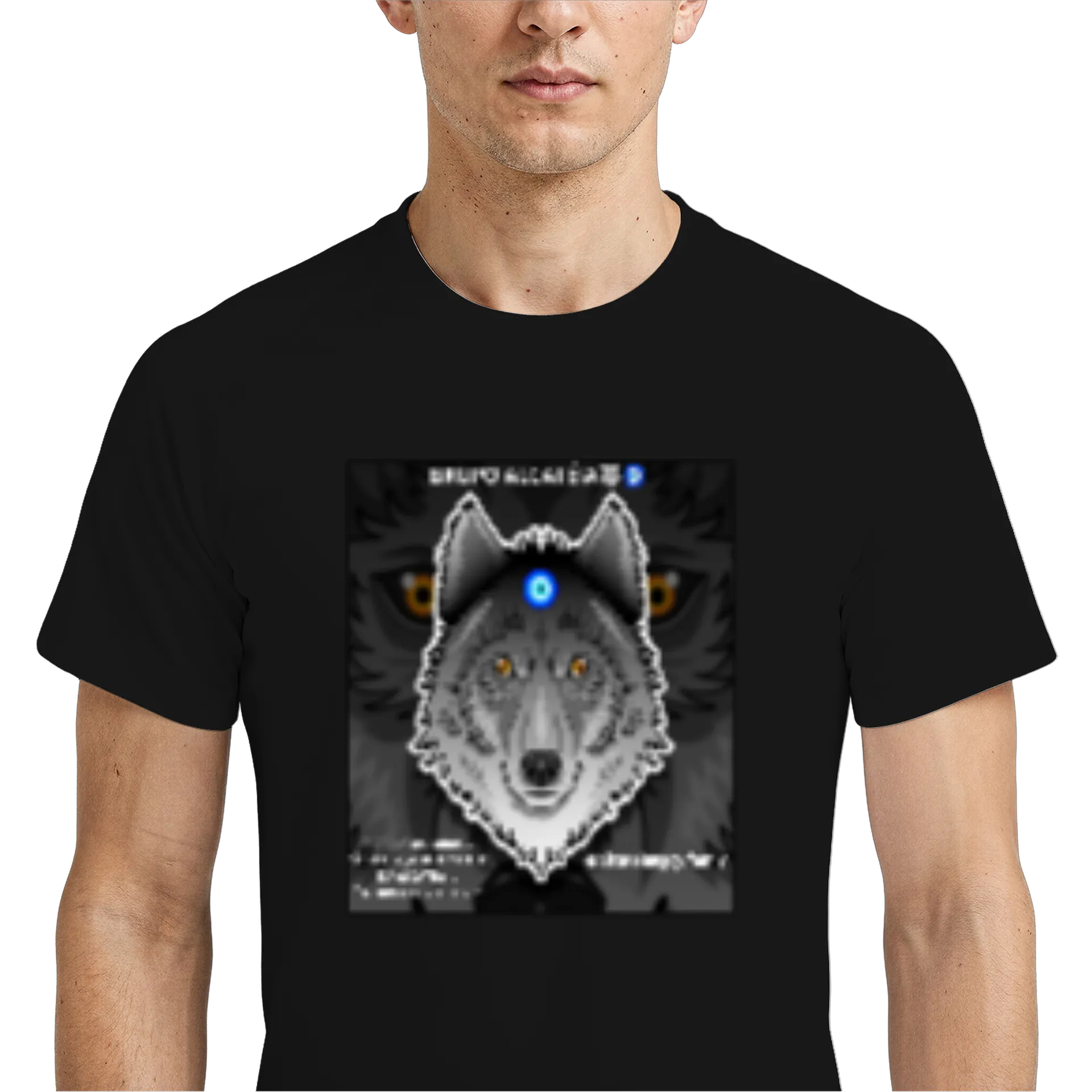 Camiseta DryFit GRUPO ALCATÉIA🐺🧿 /Líder Lobo Mau🐺🧿 - Imagem 4