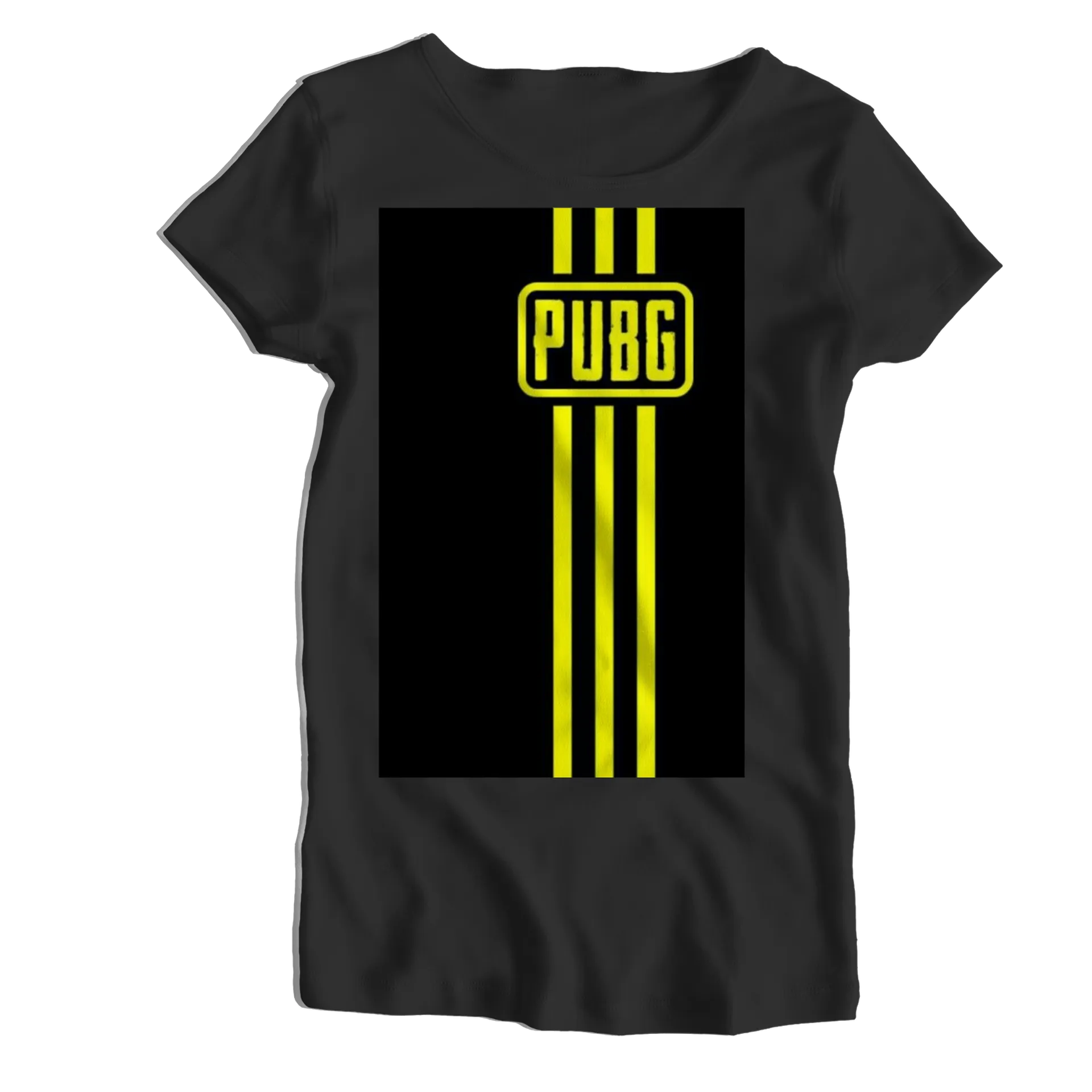 Camiseta Babylook Logo PUBG Tipográfico 100% Algodão - Imagem 1