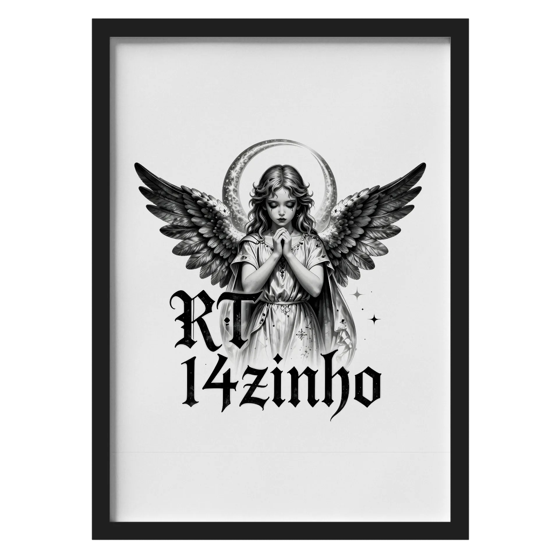 Quadro A3 personalizado Com Vidro - Imagem 1