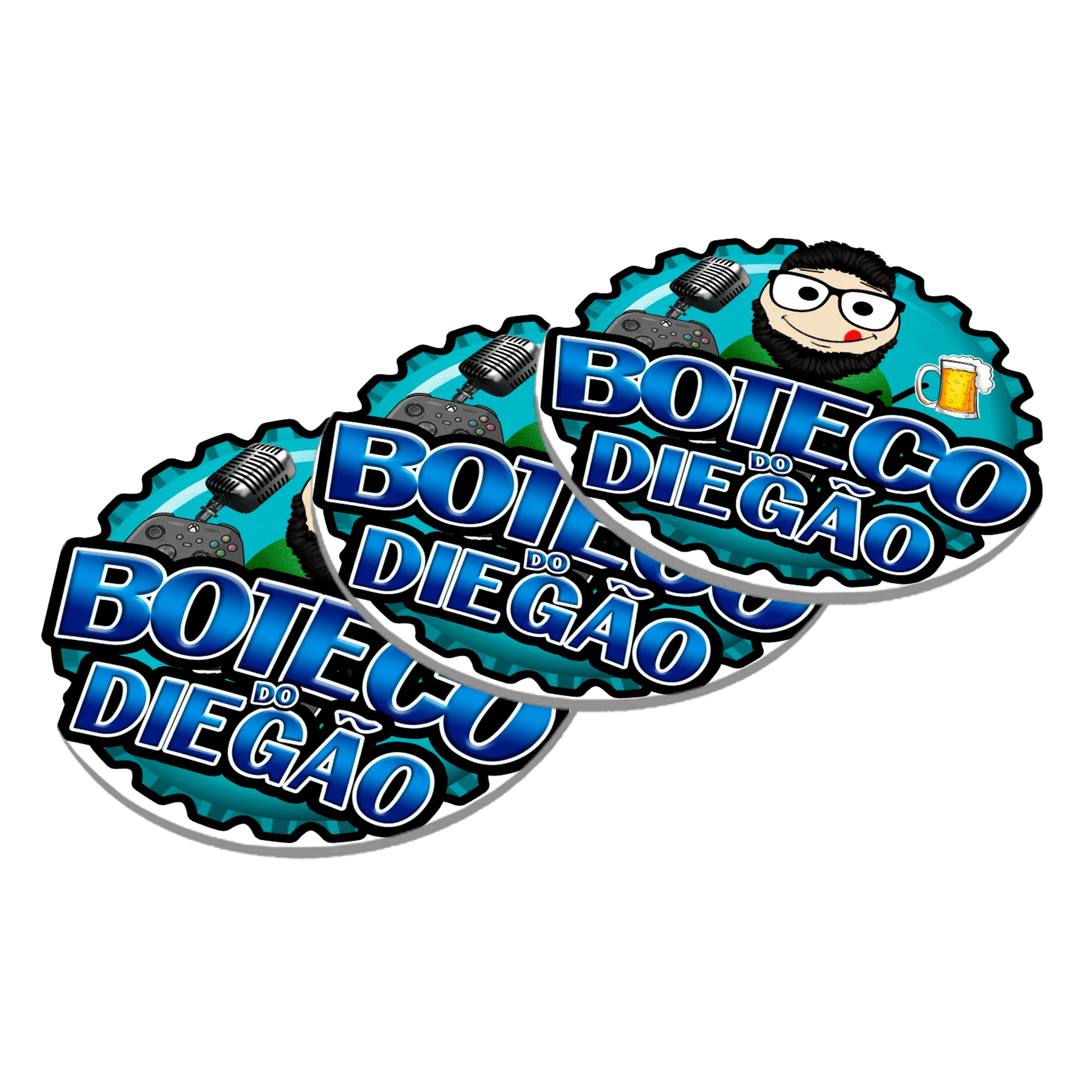 Porta-copos Boteco do Diegão de Diego Palma — imagem 2 de 3