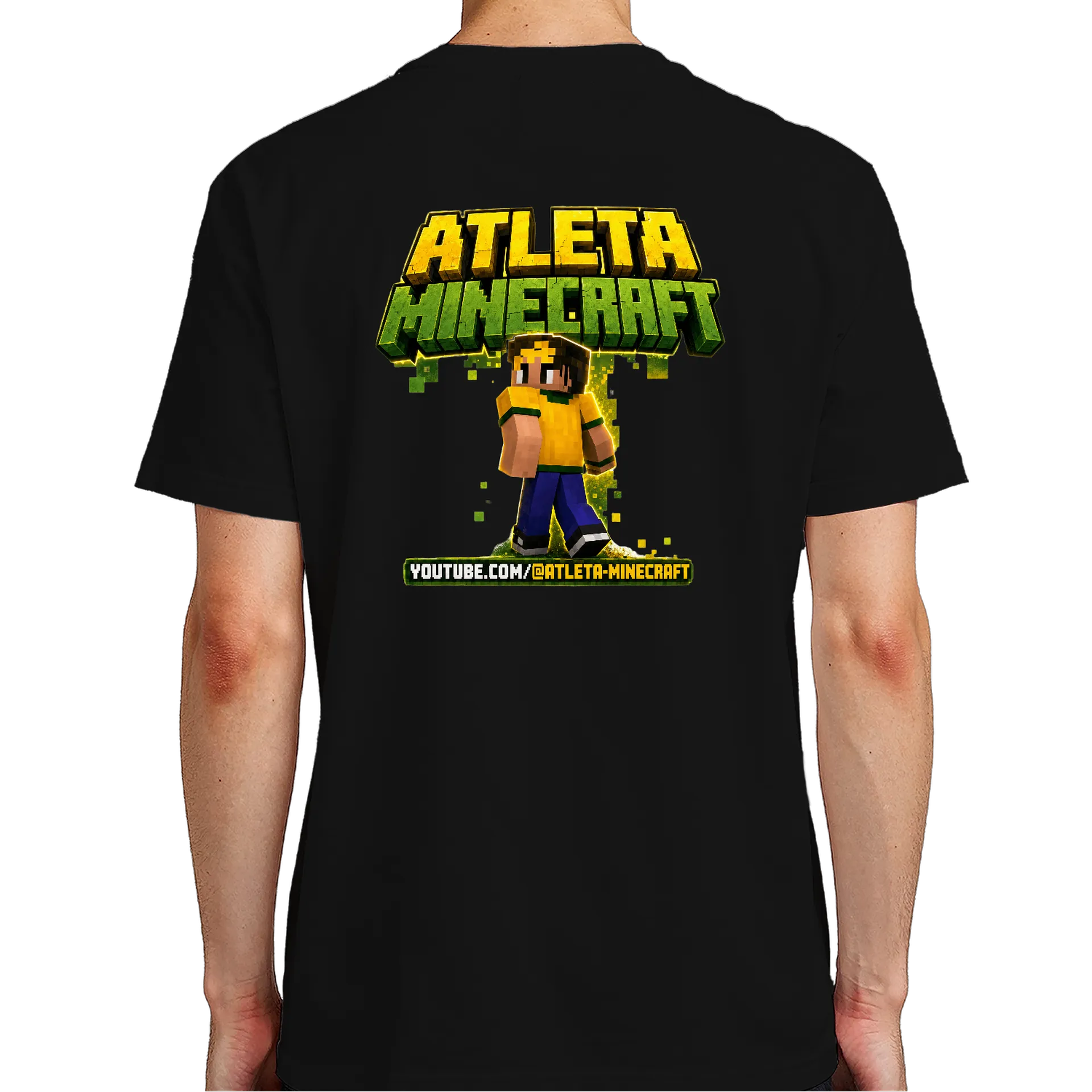 Camiseta Minecraft Apocalipse Zumbi 🔥 Atleta Oficial - Imagem 7