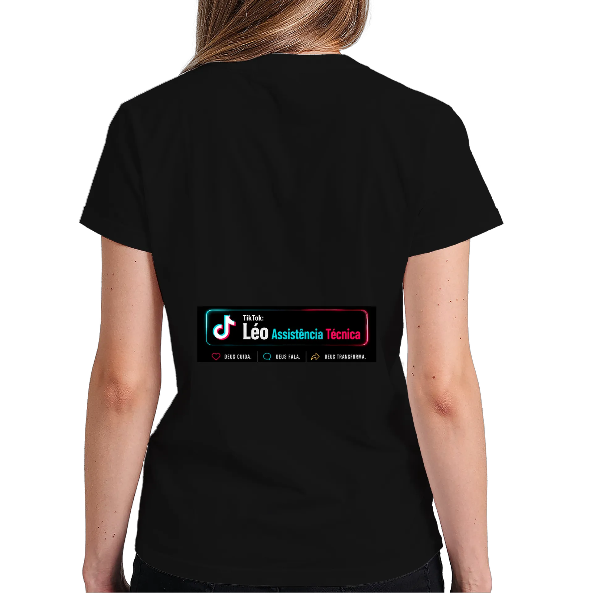 Camiseta personalizada de Léo Assistência Técnica  — imagem 5 de 6