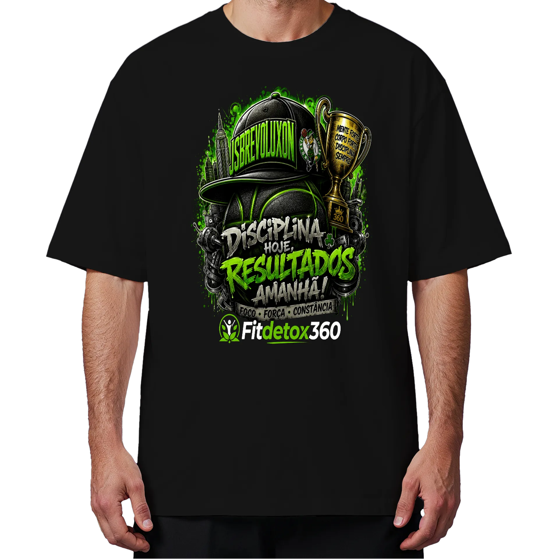 JSB Prime Fit Camiseta Oversized  - Imagem 4