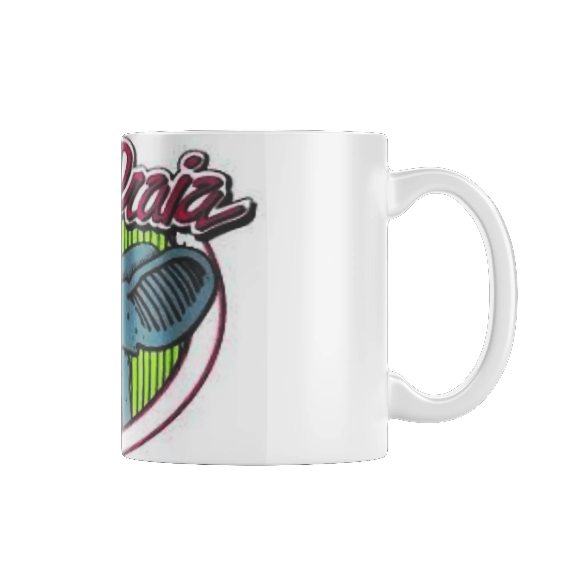 Caneca Cerâmica Dragão Azul 325ml de Renato — imagem 1 de 4