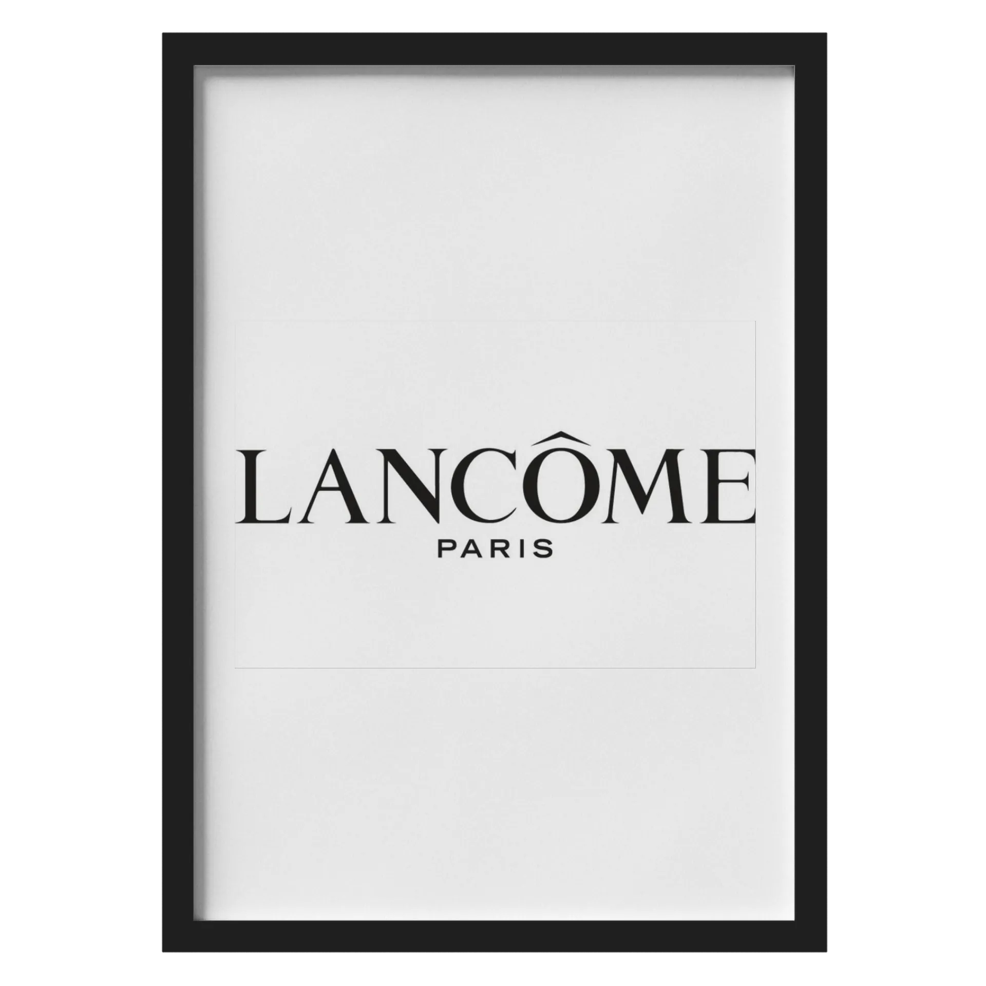 Quadro A3 personalizado Com Vidro  LANCÔME de VINTAGE E LUXO — imagem 1 de 3