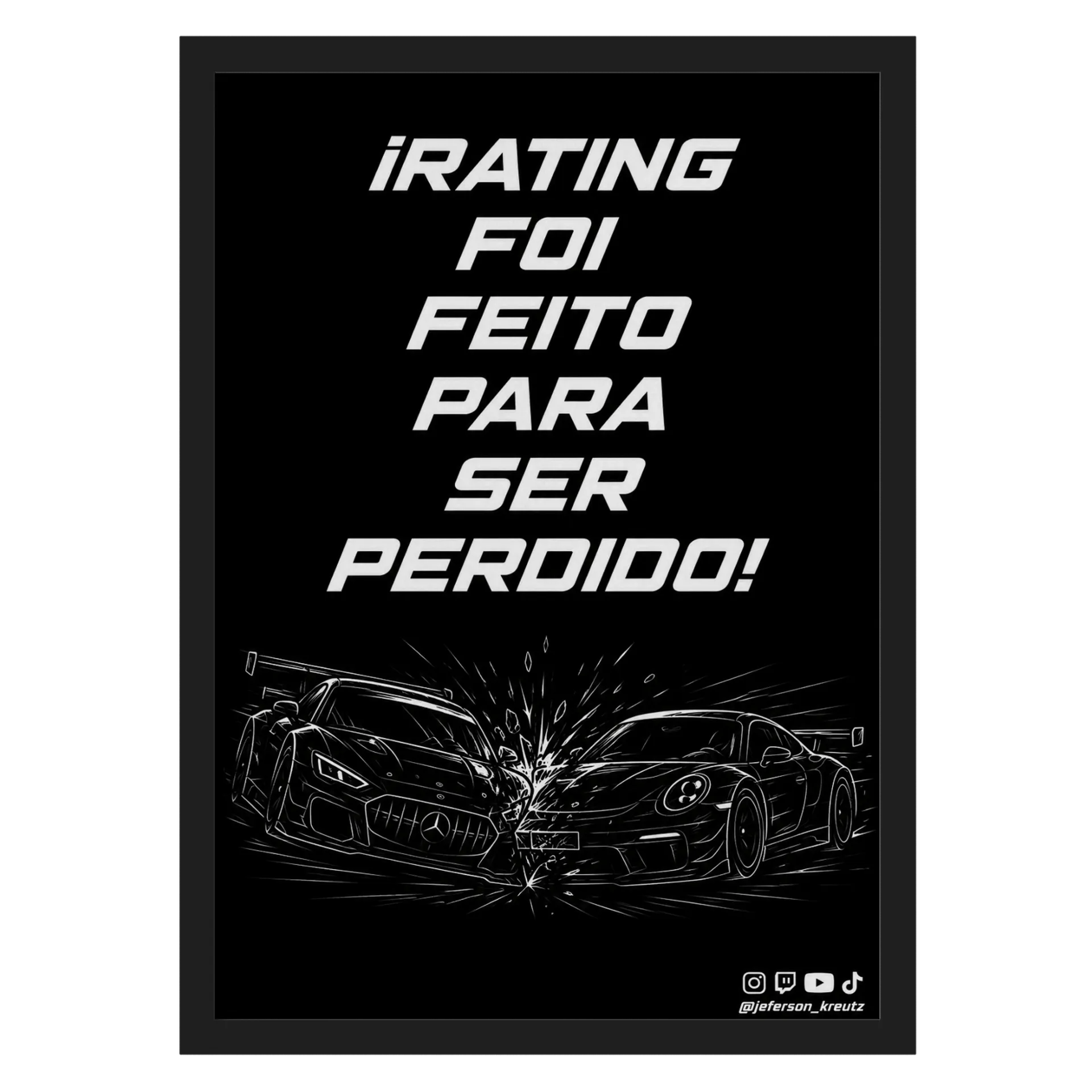 Quadro A3 personalizado de Jeferson Kreutz