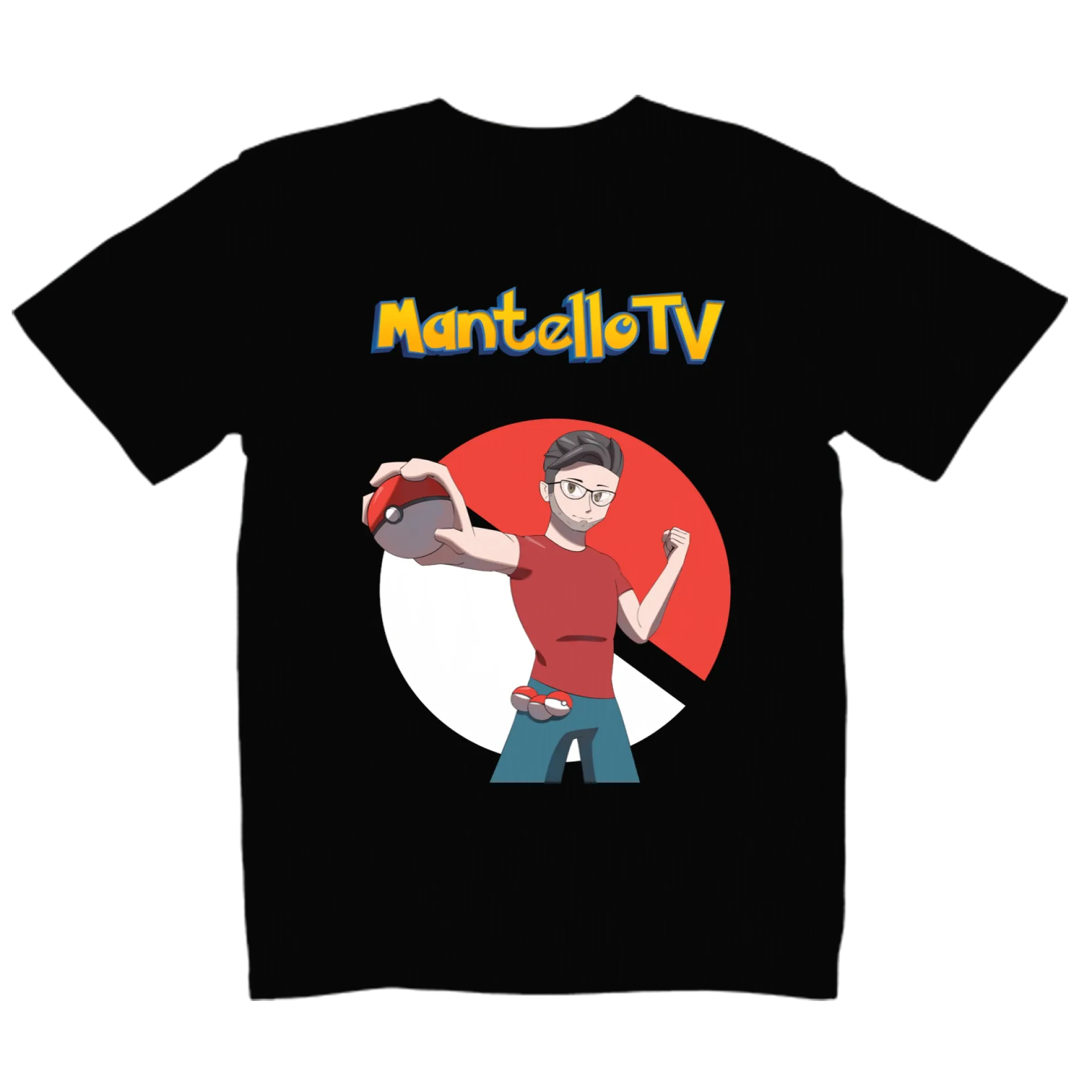 Camiseta personalizada: Pokémon e MantelloTV de Mantello