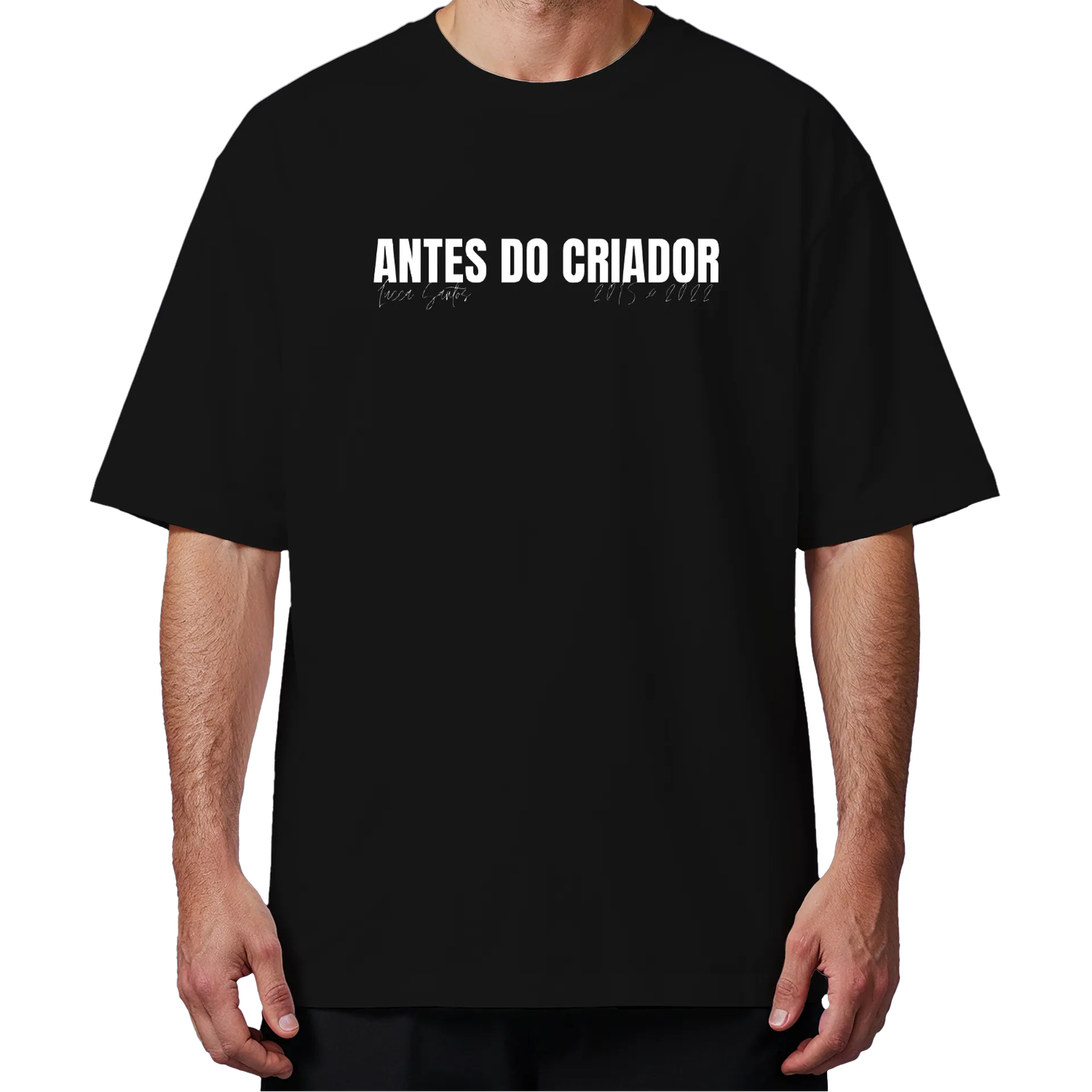 ANTES DO CRIADOR #3: Camiseta Oversized: Lucca Santos - Imagem 4