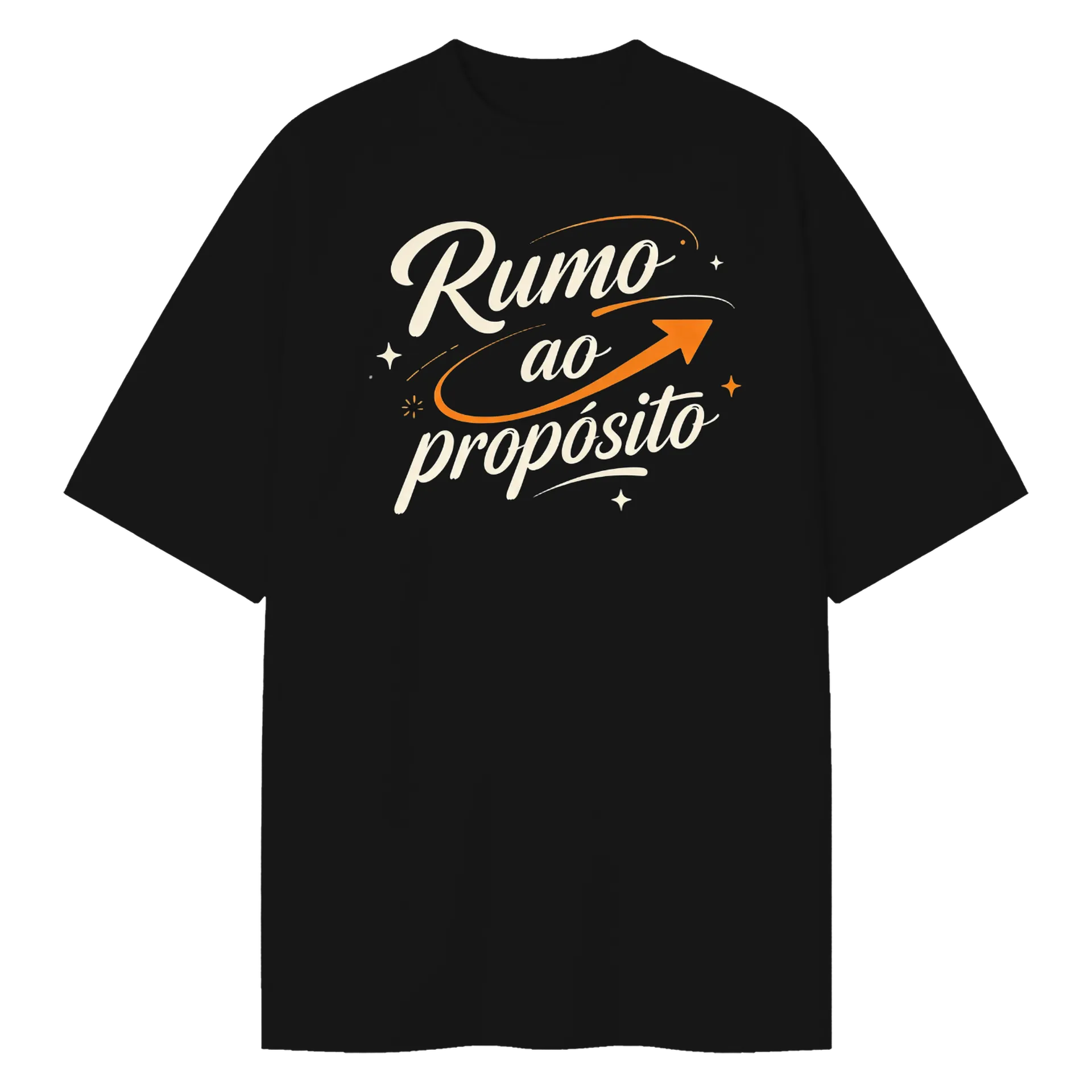 Camiseta Oversized rumo ao propósito  - Imagem 1