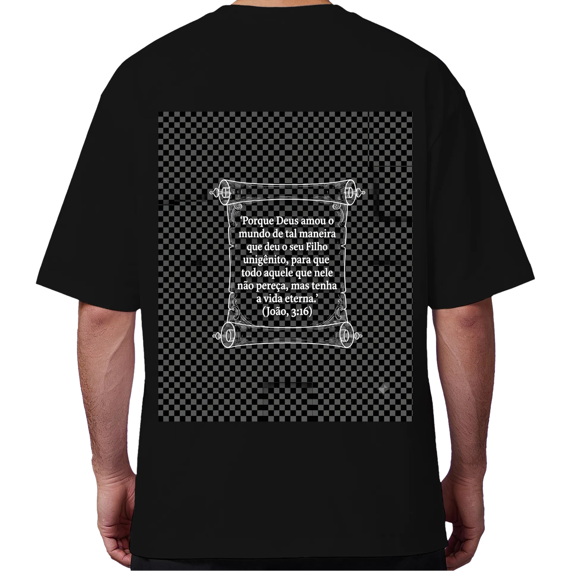 Camiseta Oversized - João 3:16 - Imagem 6
