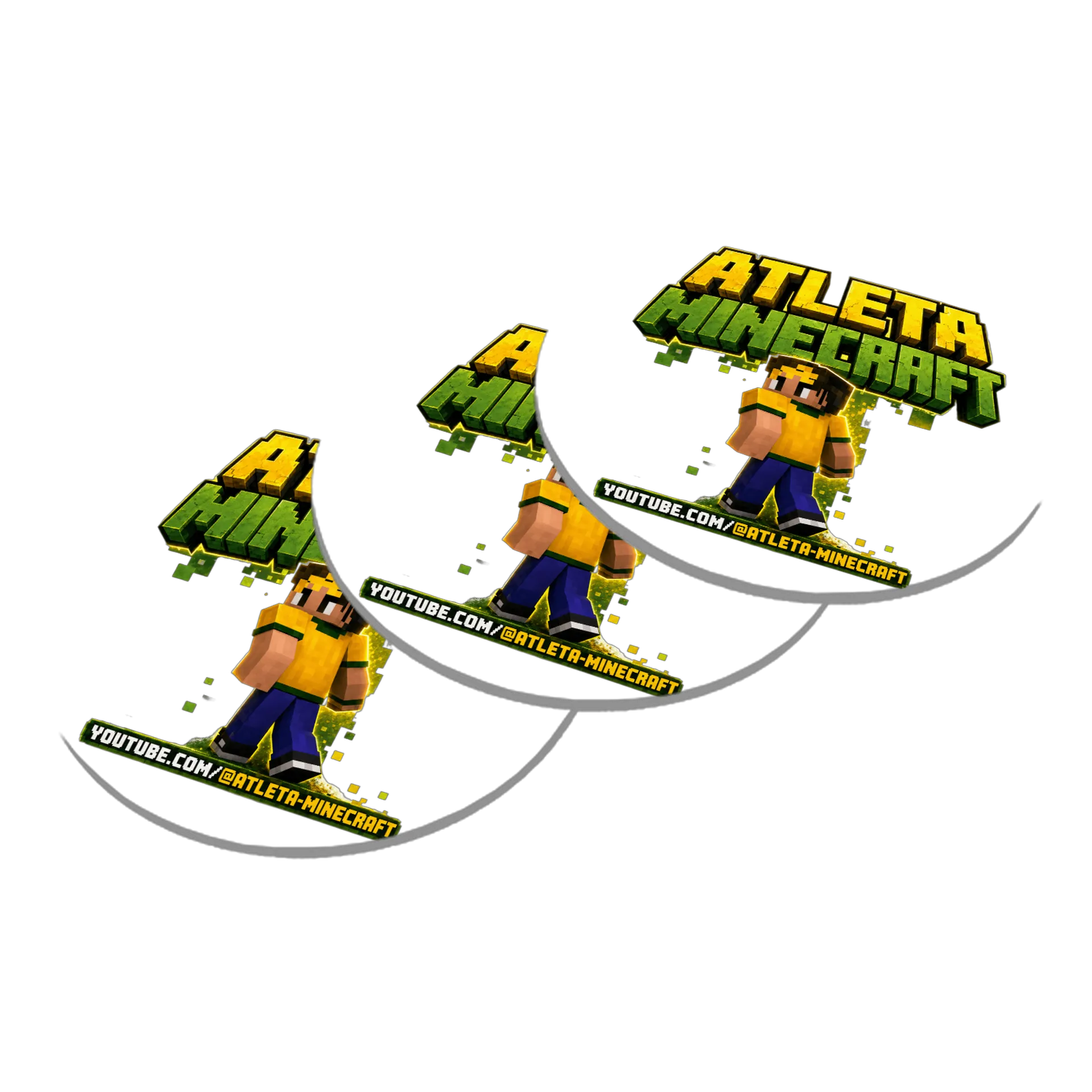 Porta-Copos Oficial Atleta Minecraft | Colecionável - Imagem 3