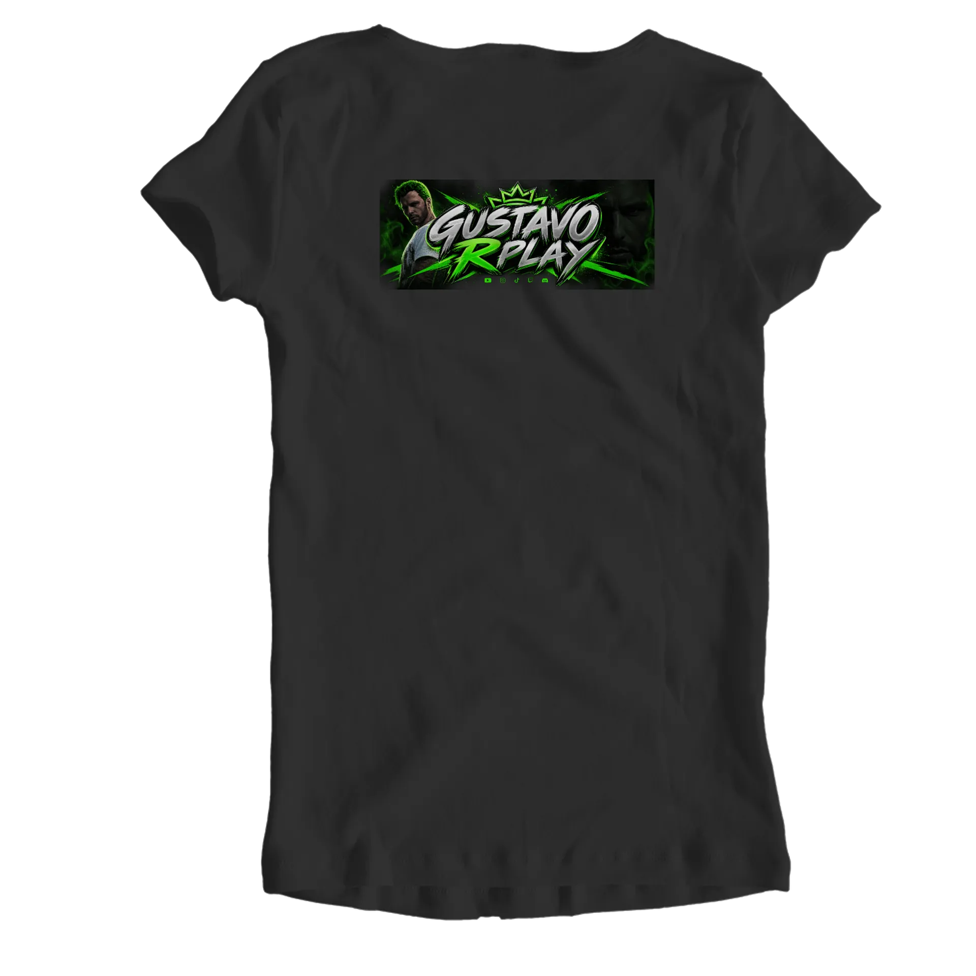 Camiseta Babylook Gustavo Rplay 100% Algodão de Gustavo RPlay — imagem 2 de 5