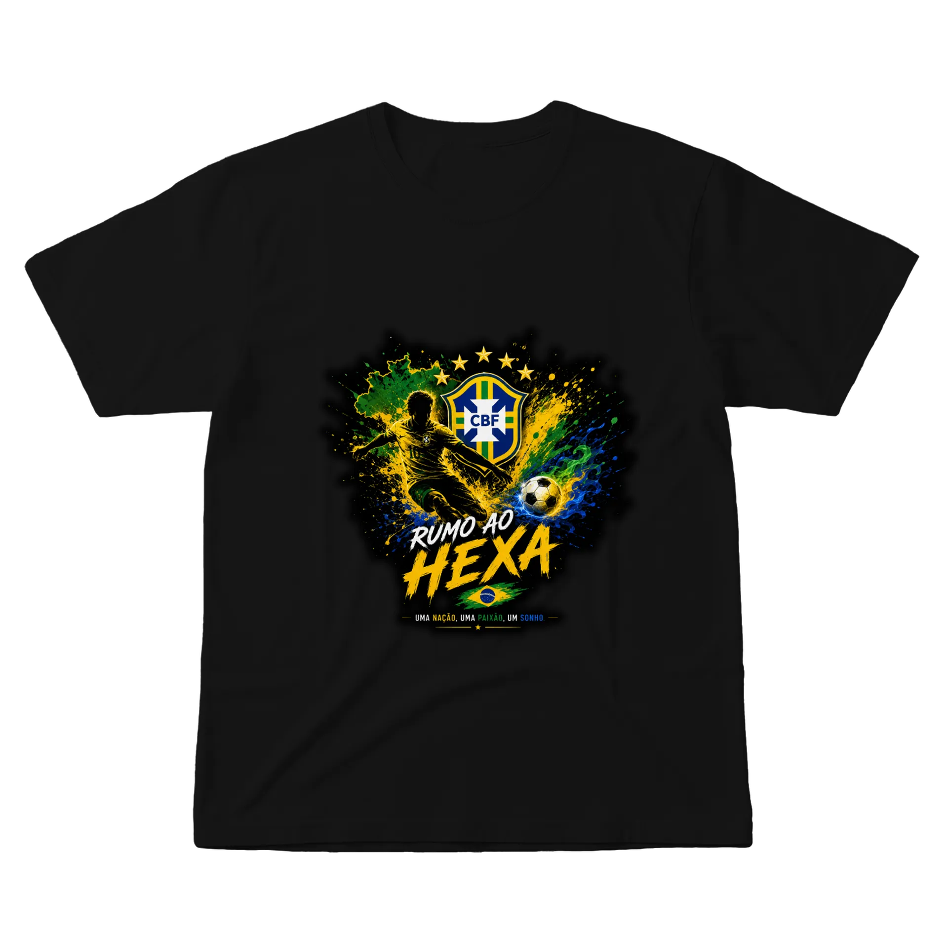 Camiseta personalizada seleção do Brasil  - Imagem 1
