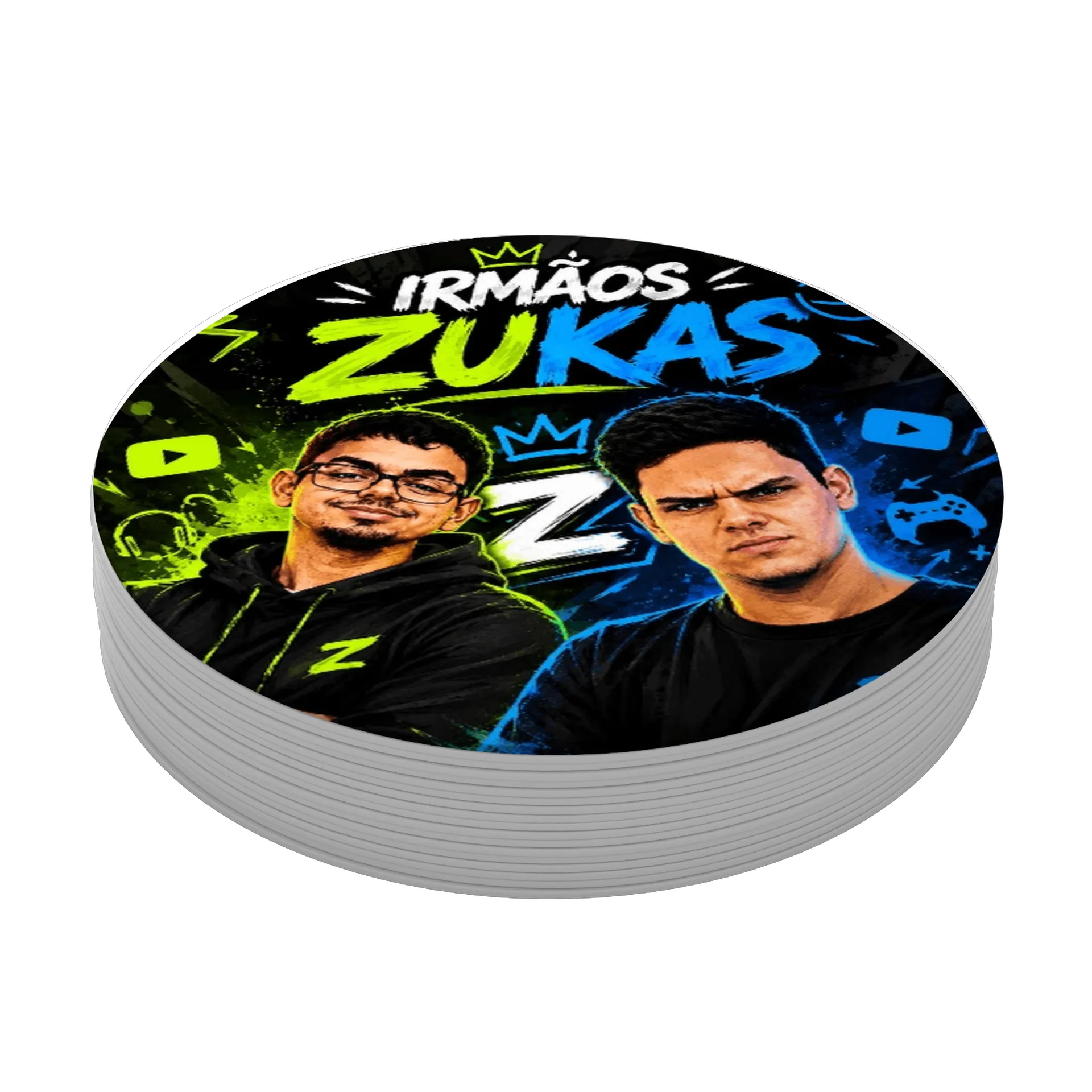 Porta-copo Zukas MDF de zuka — imagem 3 de 3