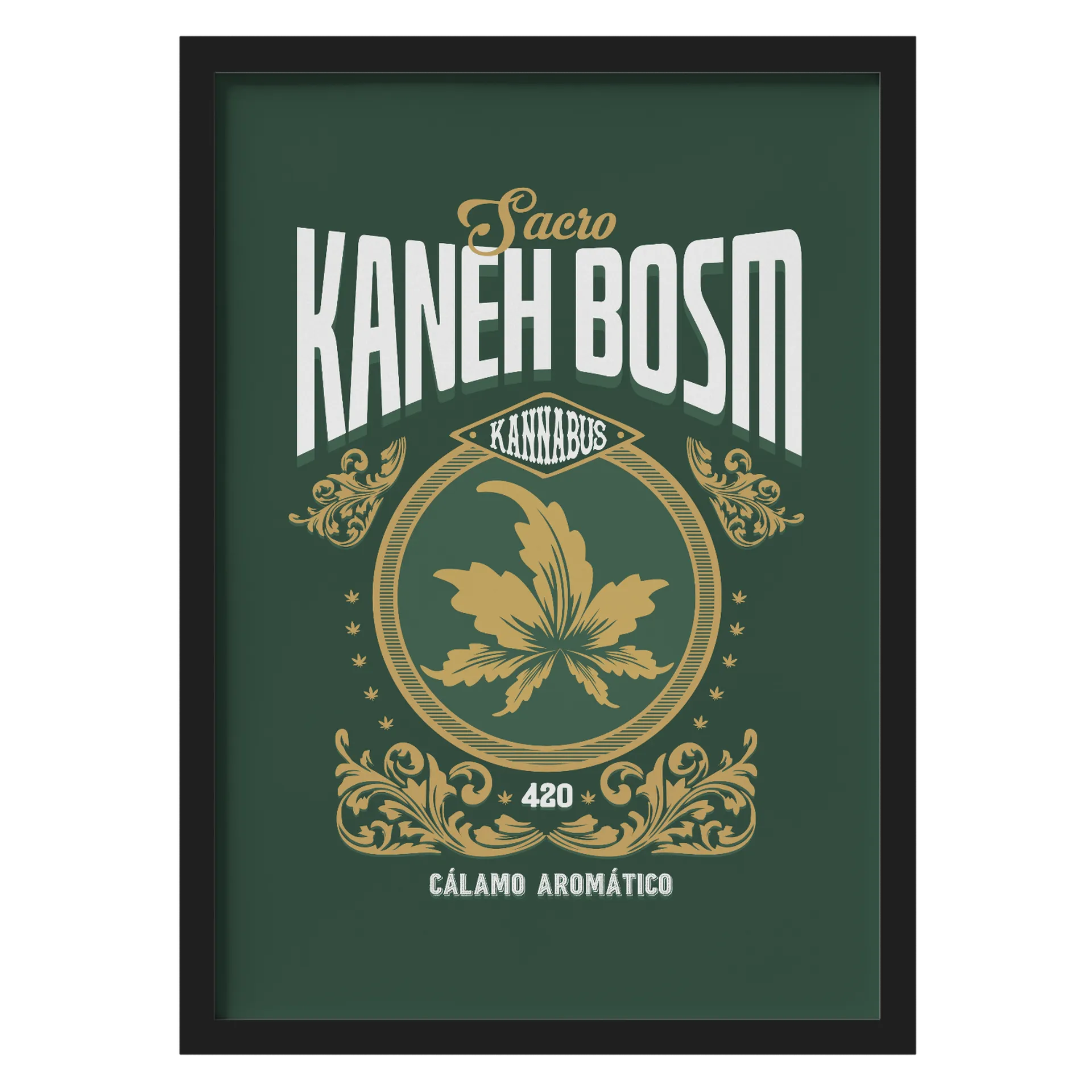 Quadro Sacro Kanéh Bosm A3 de Zanonart