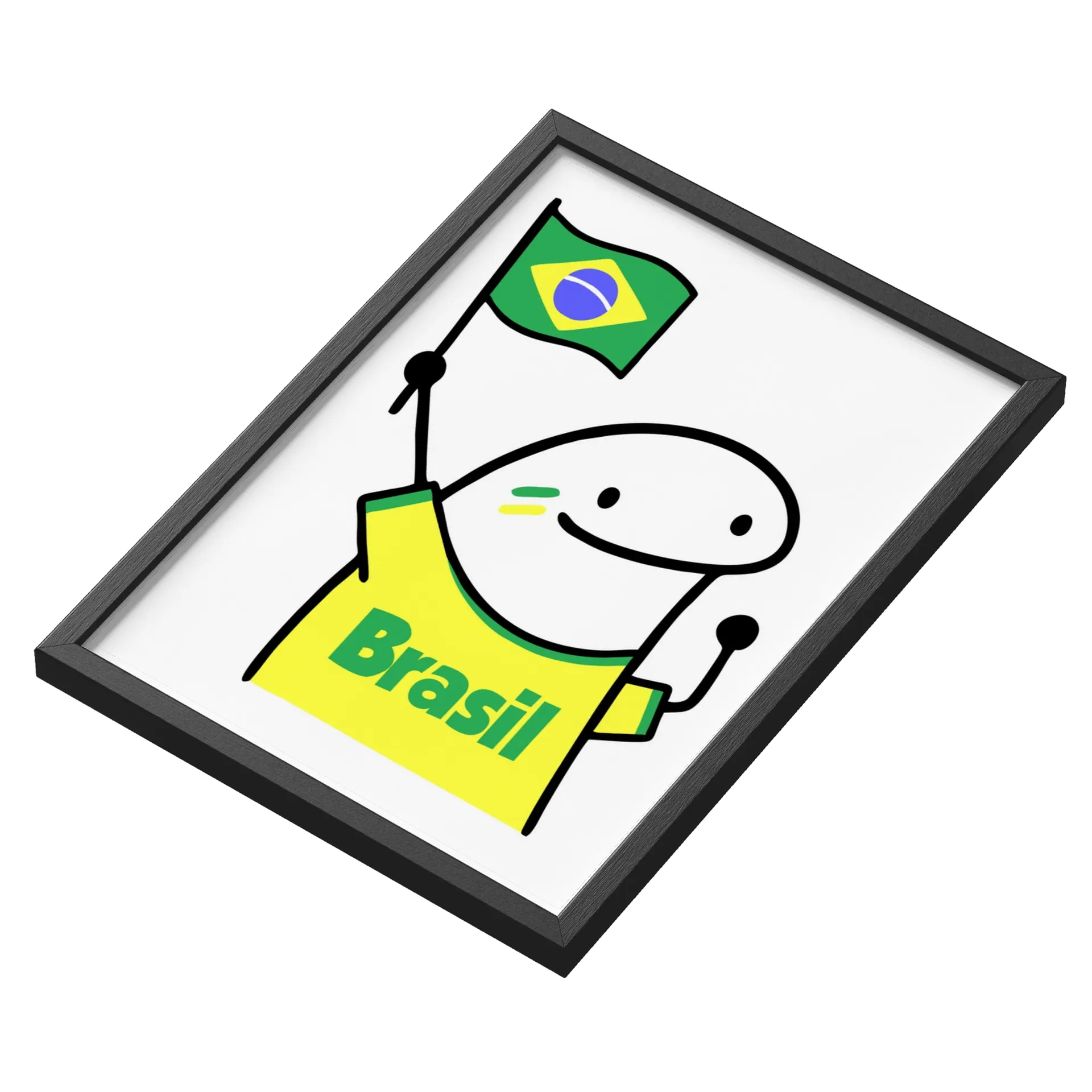 Quadro A3 personalizado rumo ao hexa - Imagem 3