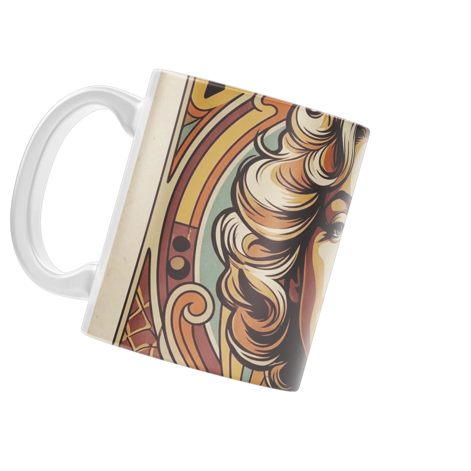 Caneca Marilyn Monroe Estilo Retrô 325ml - Imagem 3